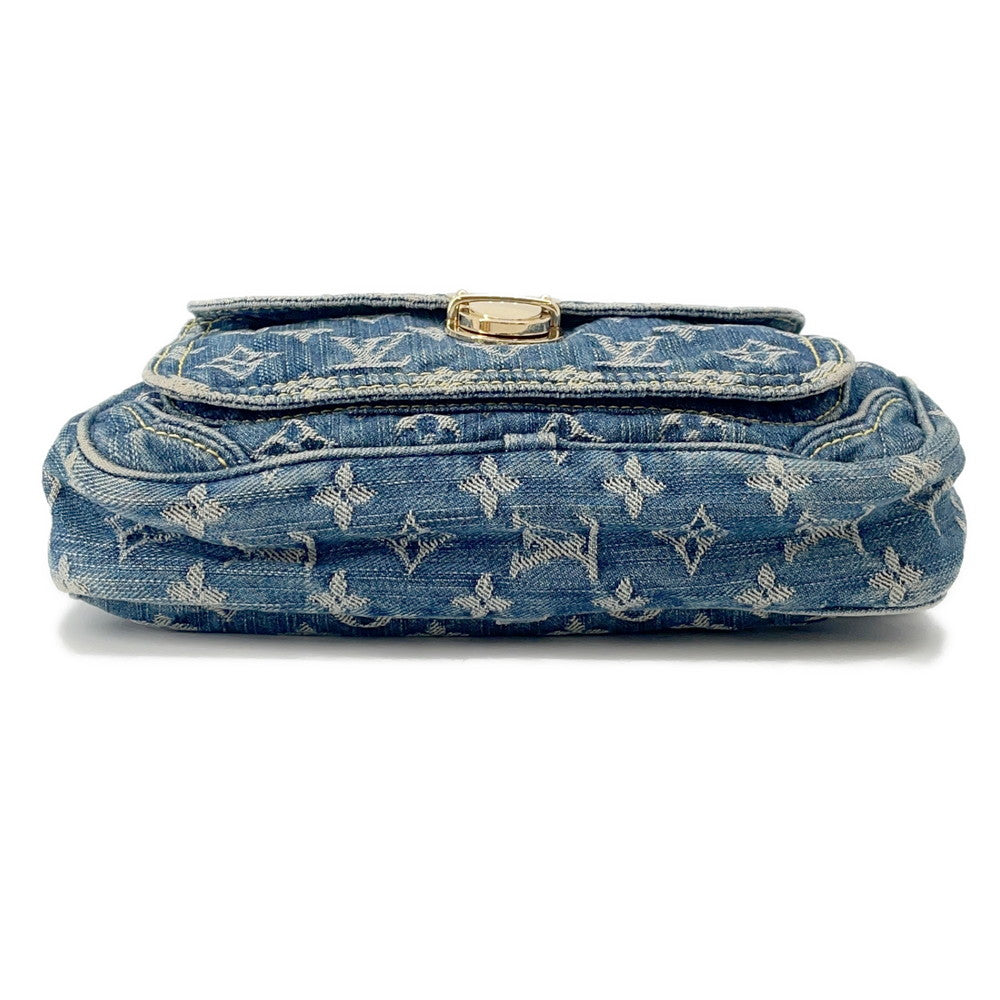 LOUIS VUITTON Bumbag Blue/YellowM95347 Monogram Denim