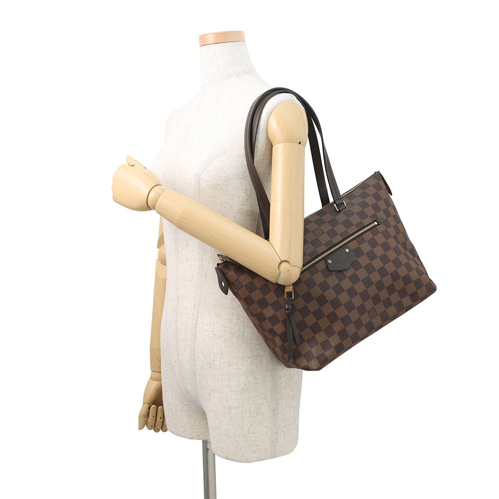 LOUIS VUITTON Iena BordeauxN41012 Damier Ebene Canvas Size PM