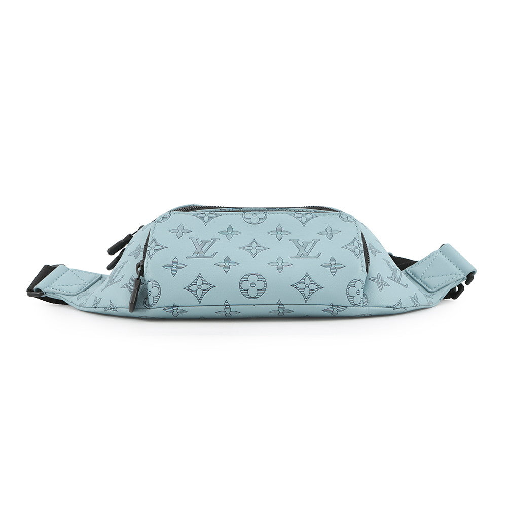 LOUIS VUITTON Rush Bumbag Blue CielM14782 Monogram Shadow
