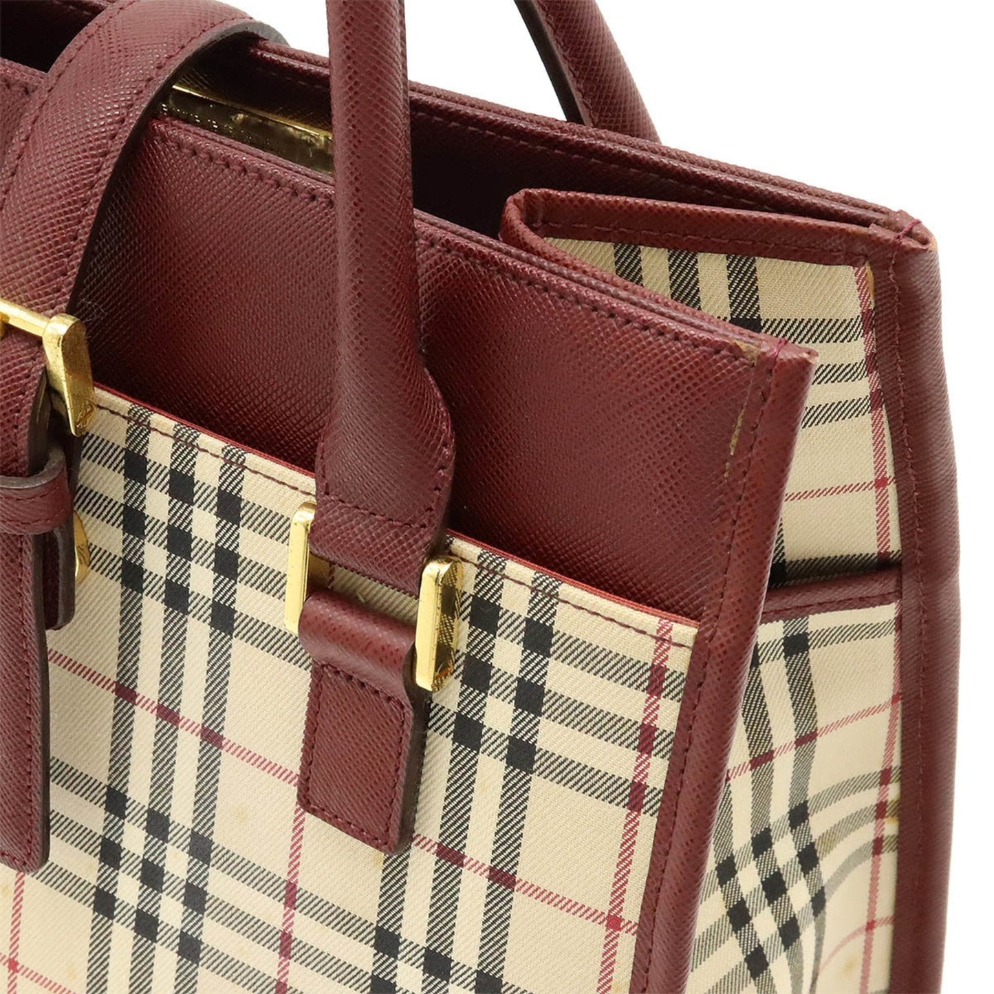 Luxury Burberry Nova Check Handbag
