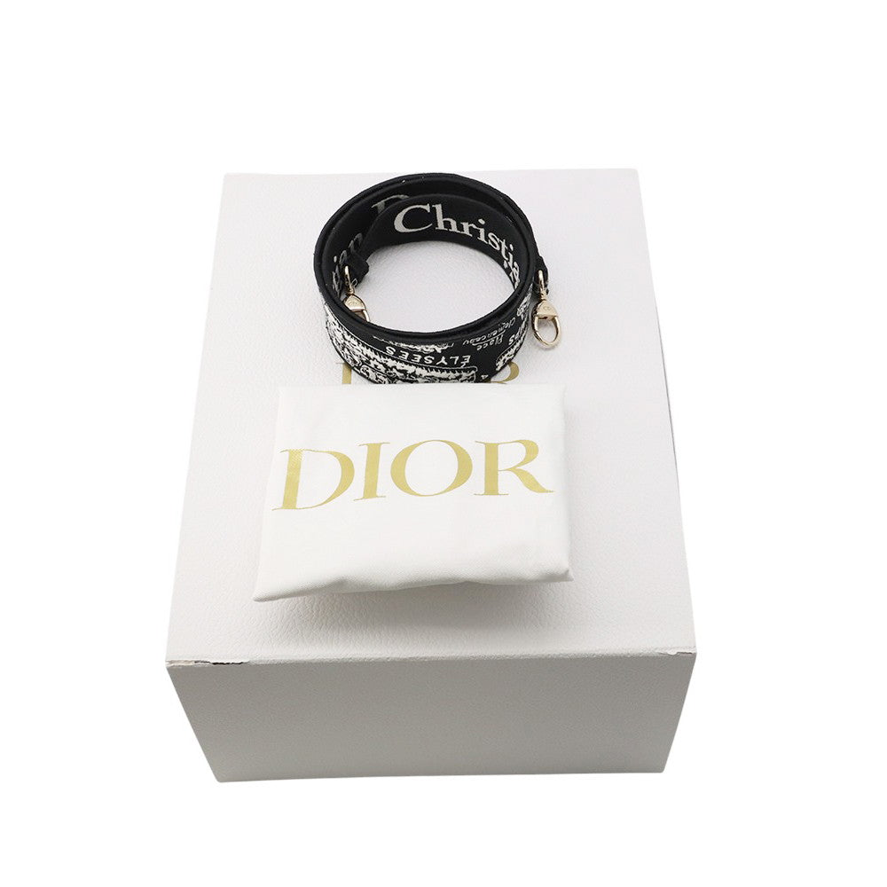 Dior Lady Dee Light Black/WhiteM0565OOMP_M993 Canvas Size Medium