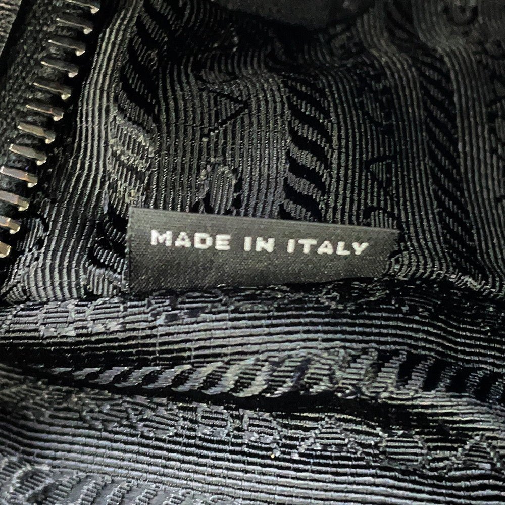 PRADA Messenger bag BlackVA0959 Leather