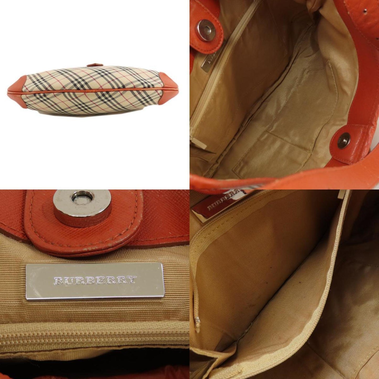 Luxury Burberry Nova Check Shoulder Bag