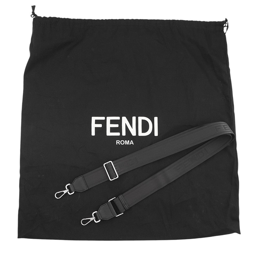 FENDI go to shopper Black7VA583 Leather Size Medium