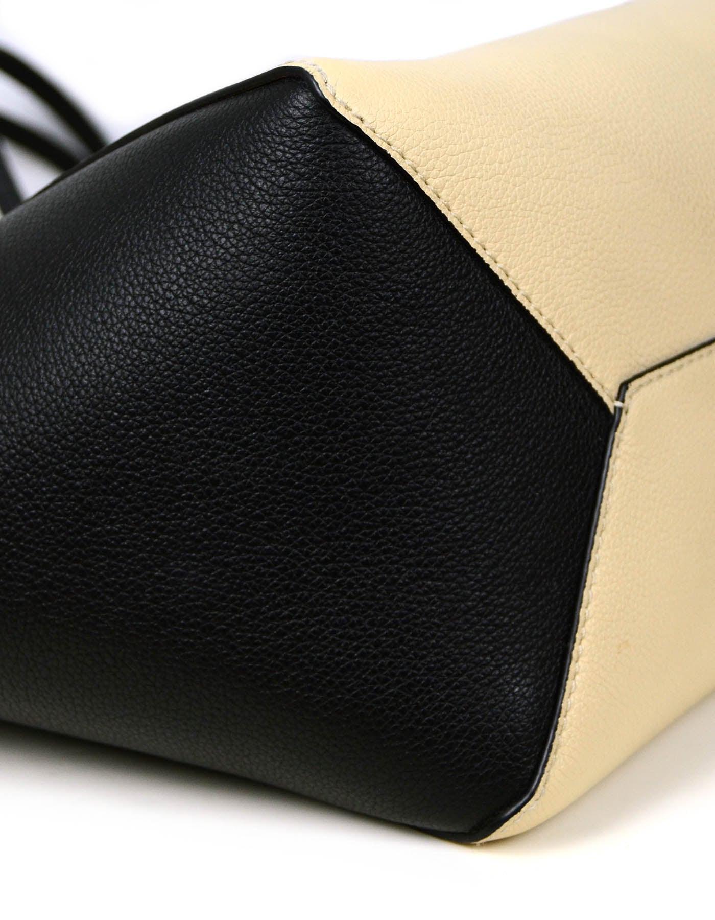 Louis Vuitton Black/Beige Bicolor Lockme Cabas Tote Bag