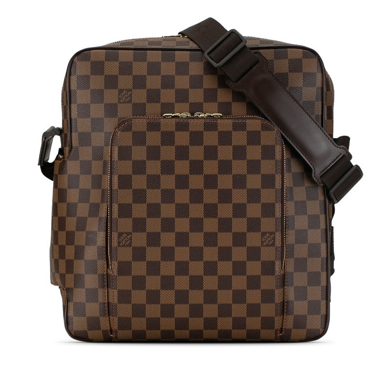 Louis Vuitton Damier Olaf N41440 Brown PVC Leather Louis Vuitton