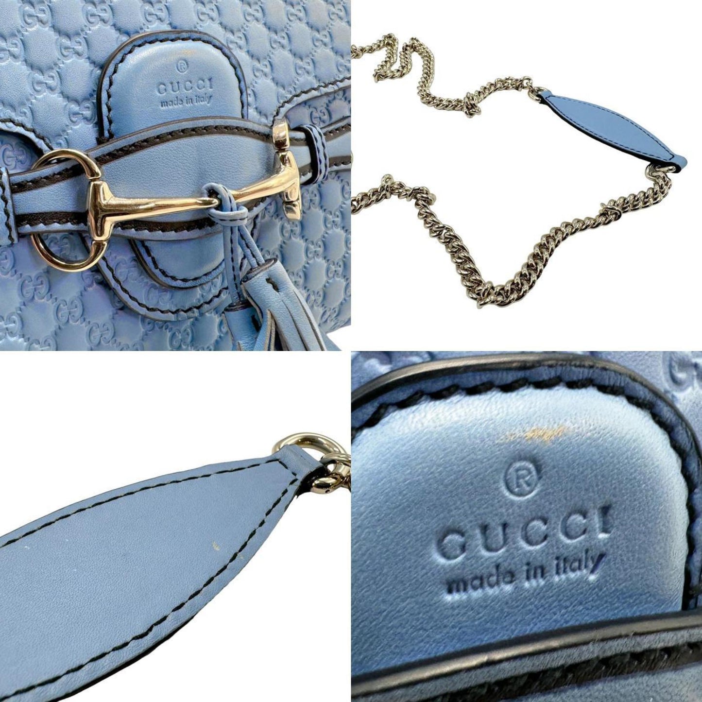 Gucci Leather Shoulder Bag