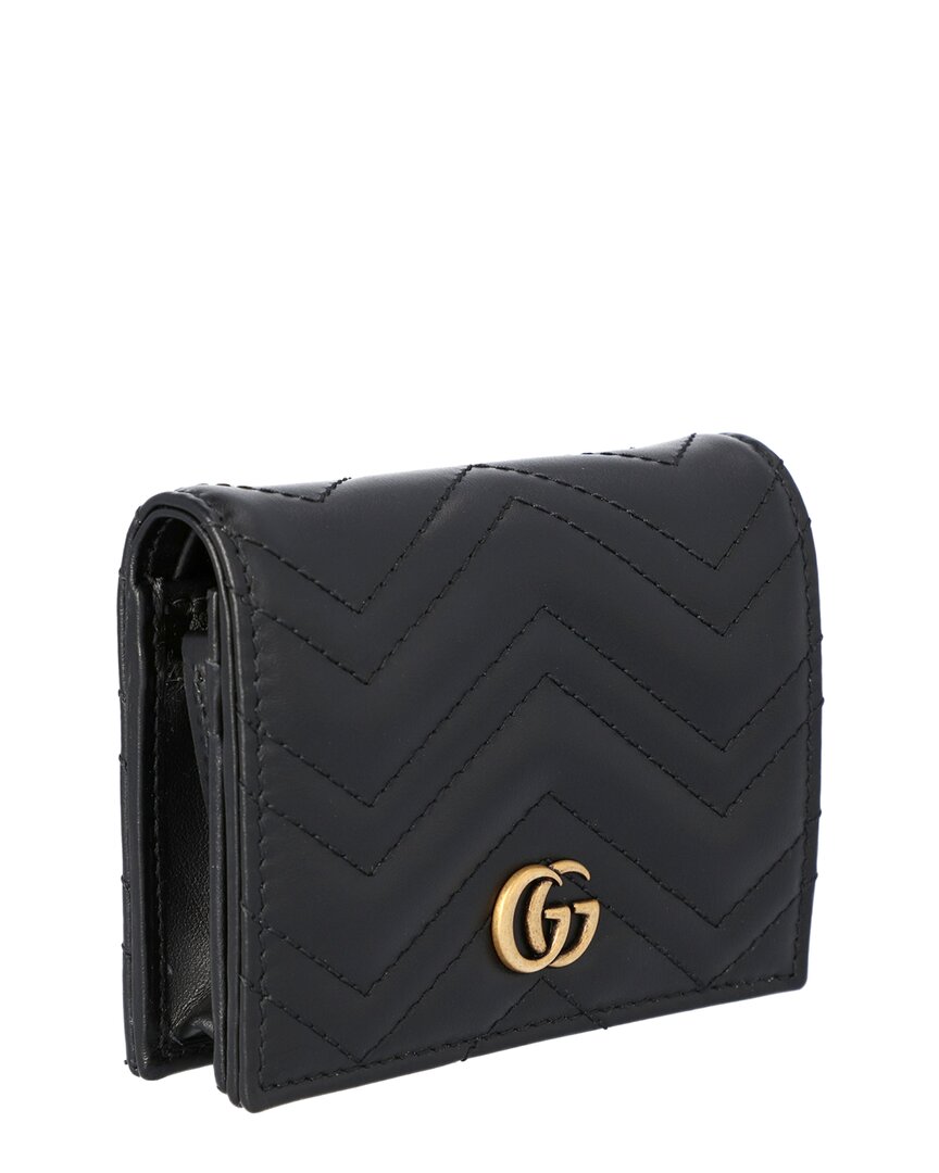 Gucci Gg Marmont Leather Card Case