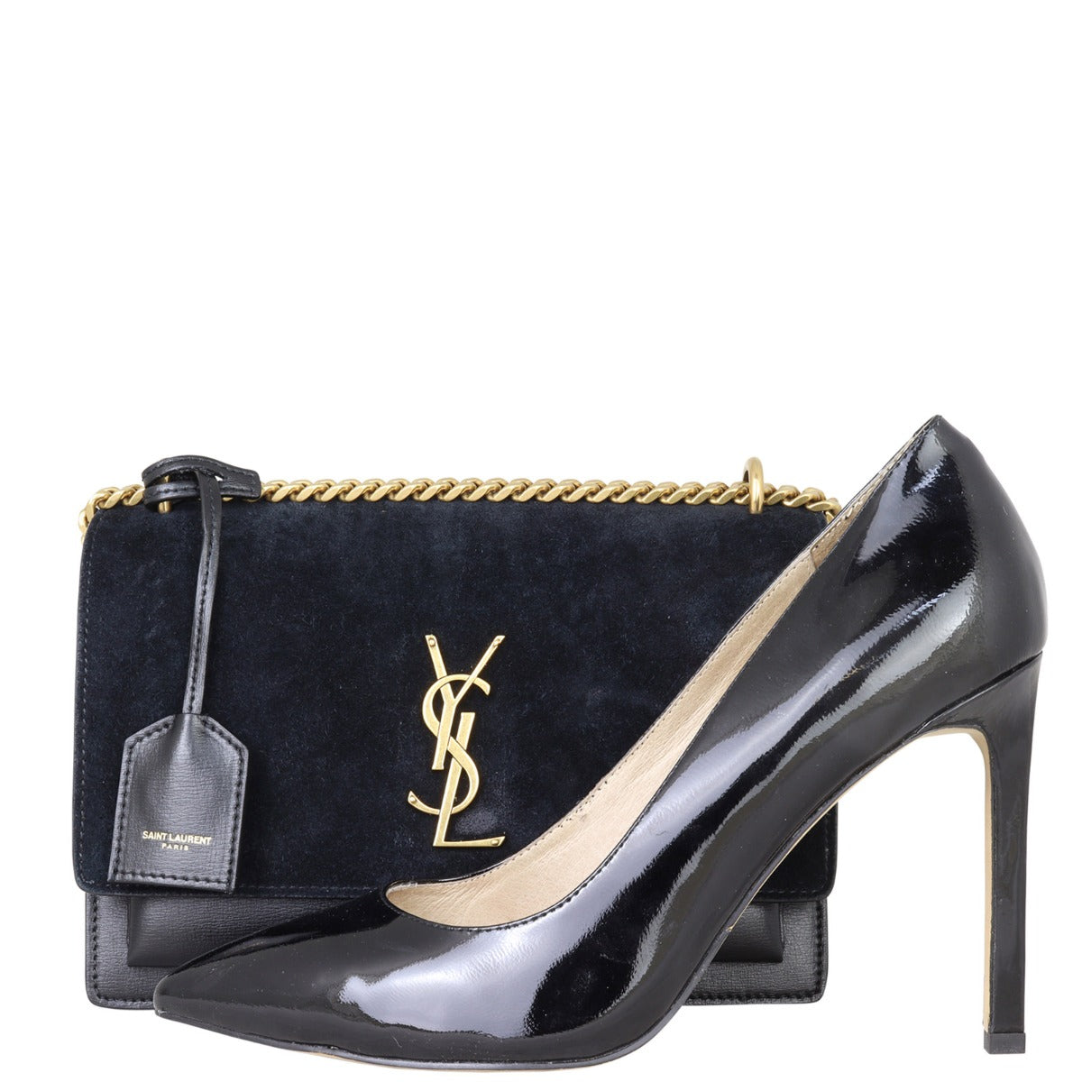 Saint Laurent Sunset Medium Suede