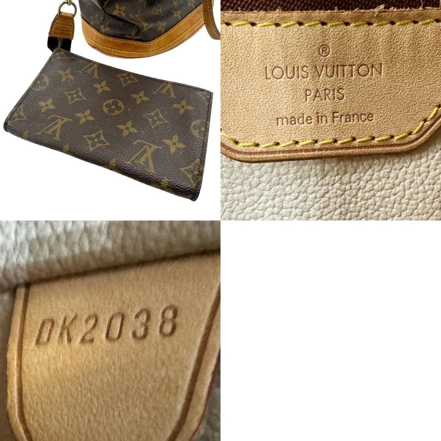 LOUIS VUITTON Bucket Shoulder Bag