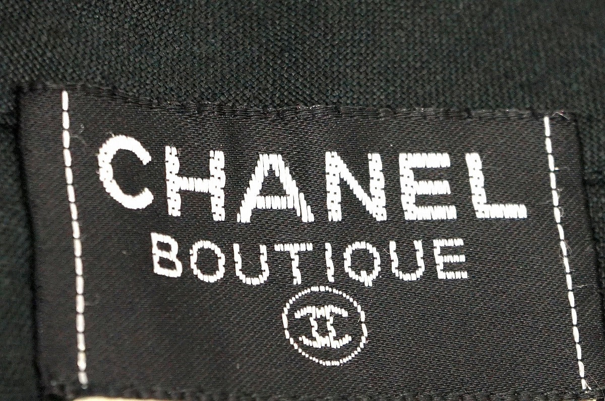 Chanel Linen Long Coat Handbag