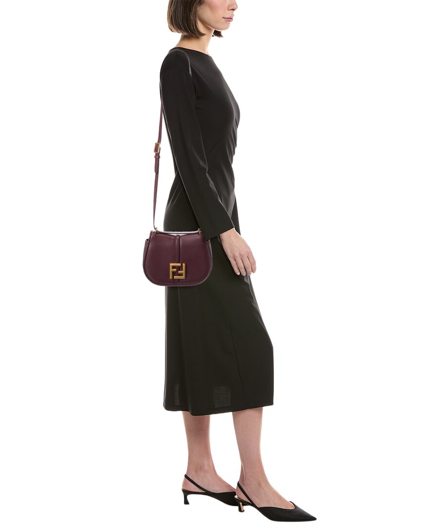 Fendi C’Mon Mini Leather Shoulder Bag