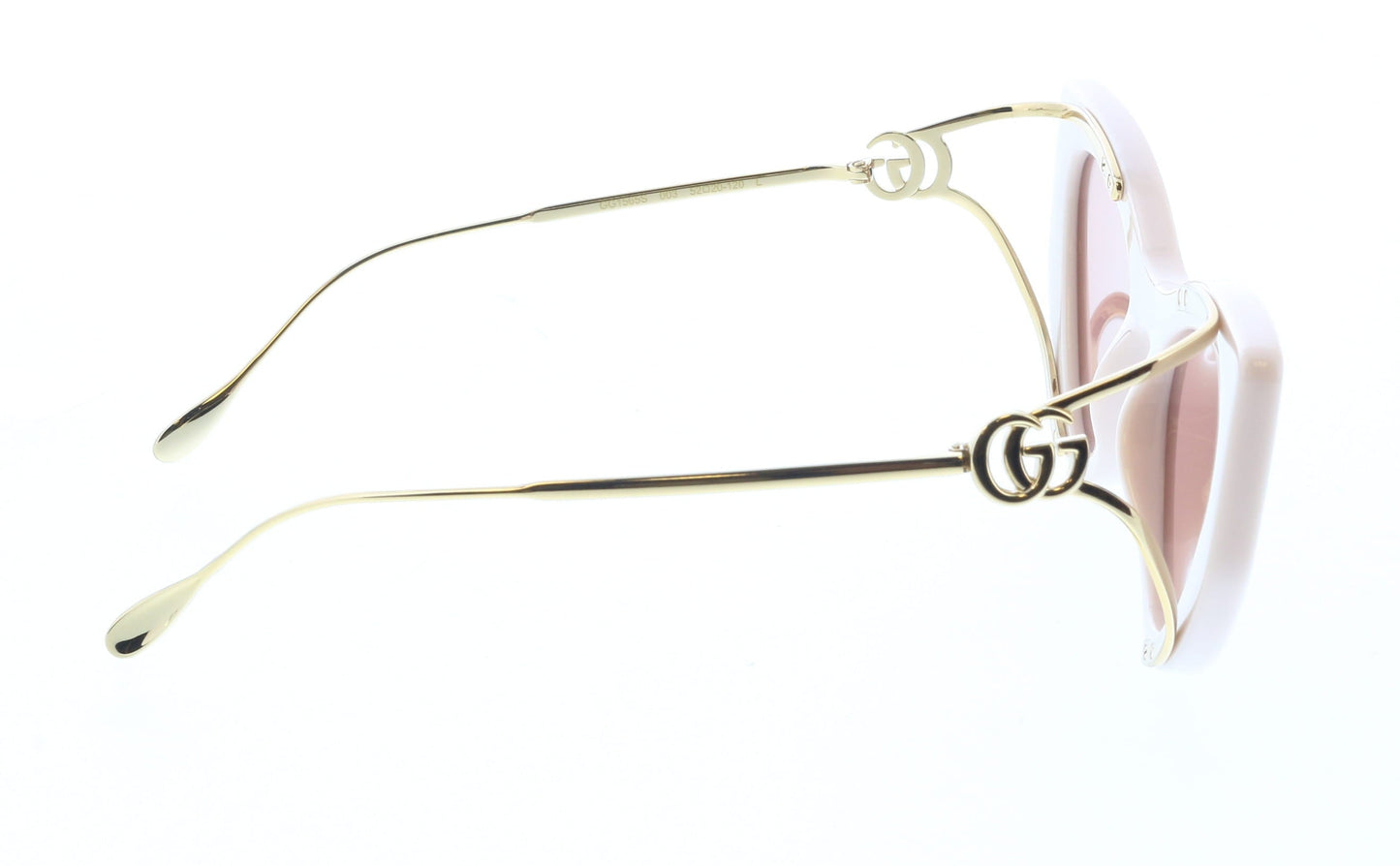 Gucci GG1565S-003 Red Cat-Eye Sunglasses with Red Lenses
