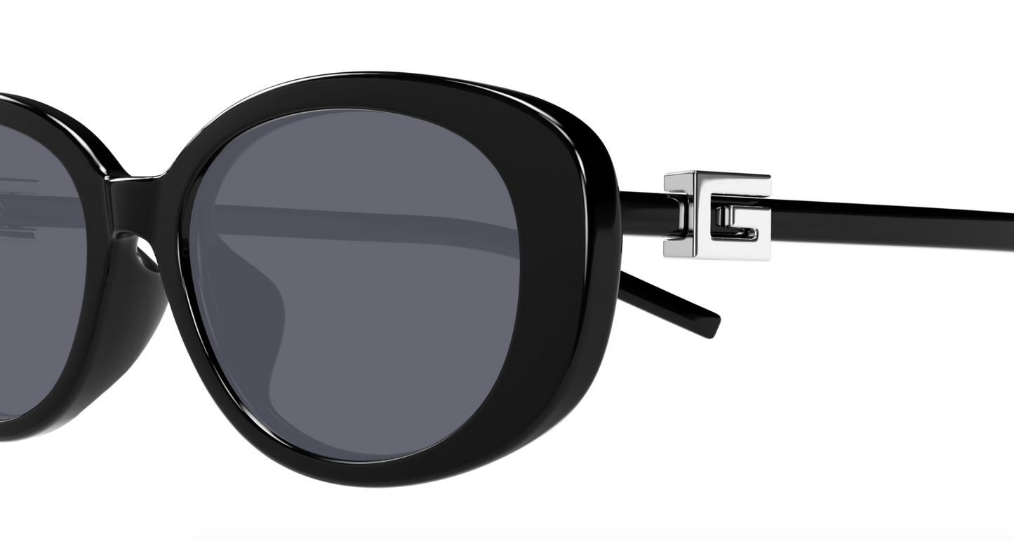 Gucci GG1684SA-001 Black round Ladies Sunglasses
