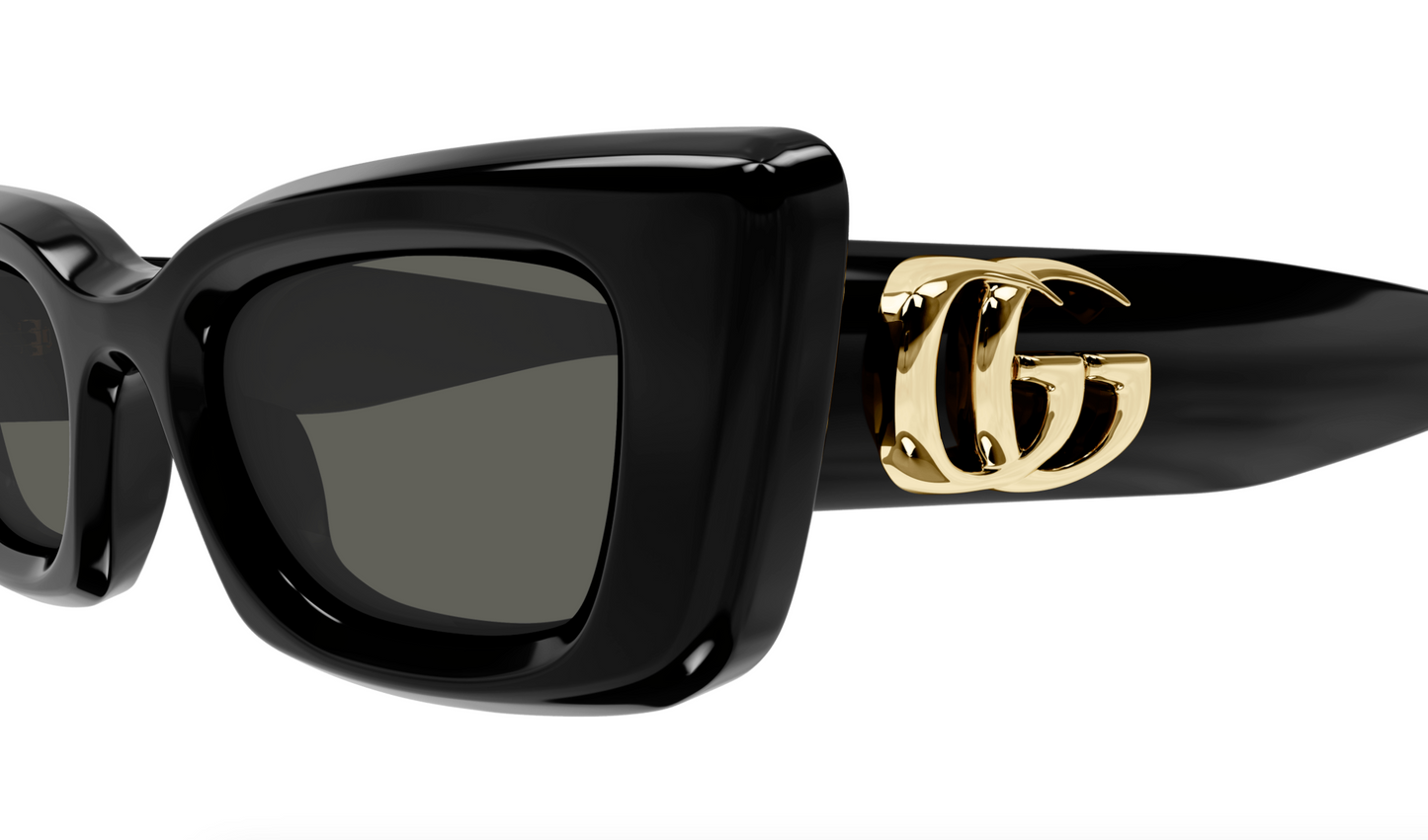 Gucci GG1827S-001 Black cat-eye Ladies Sunglasses