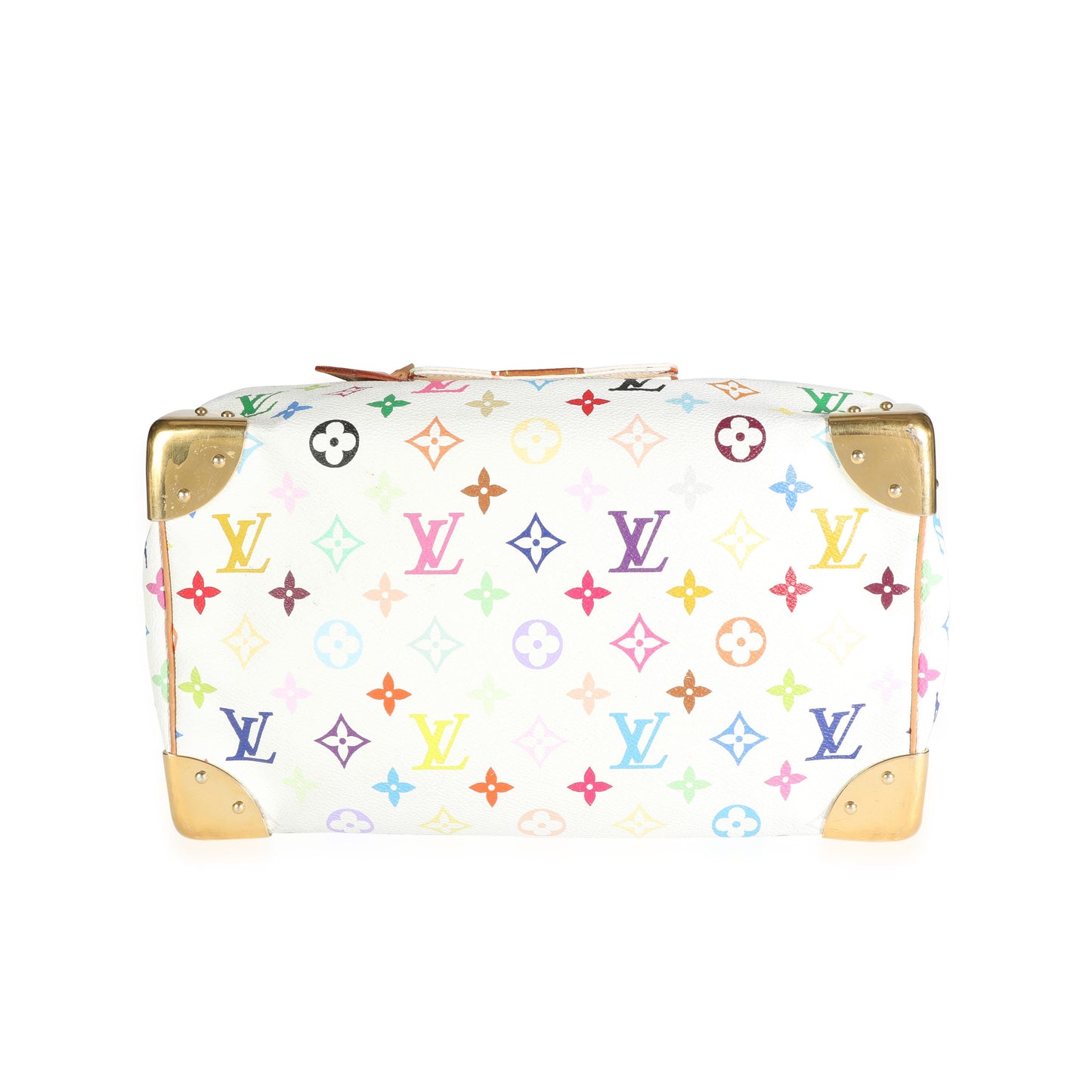 Louis Vuitton White Monogram Multicolore Speedy 30