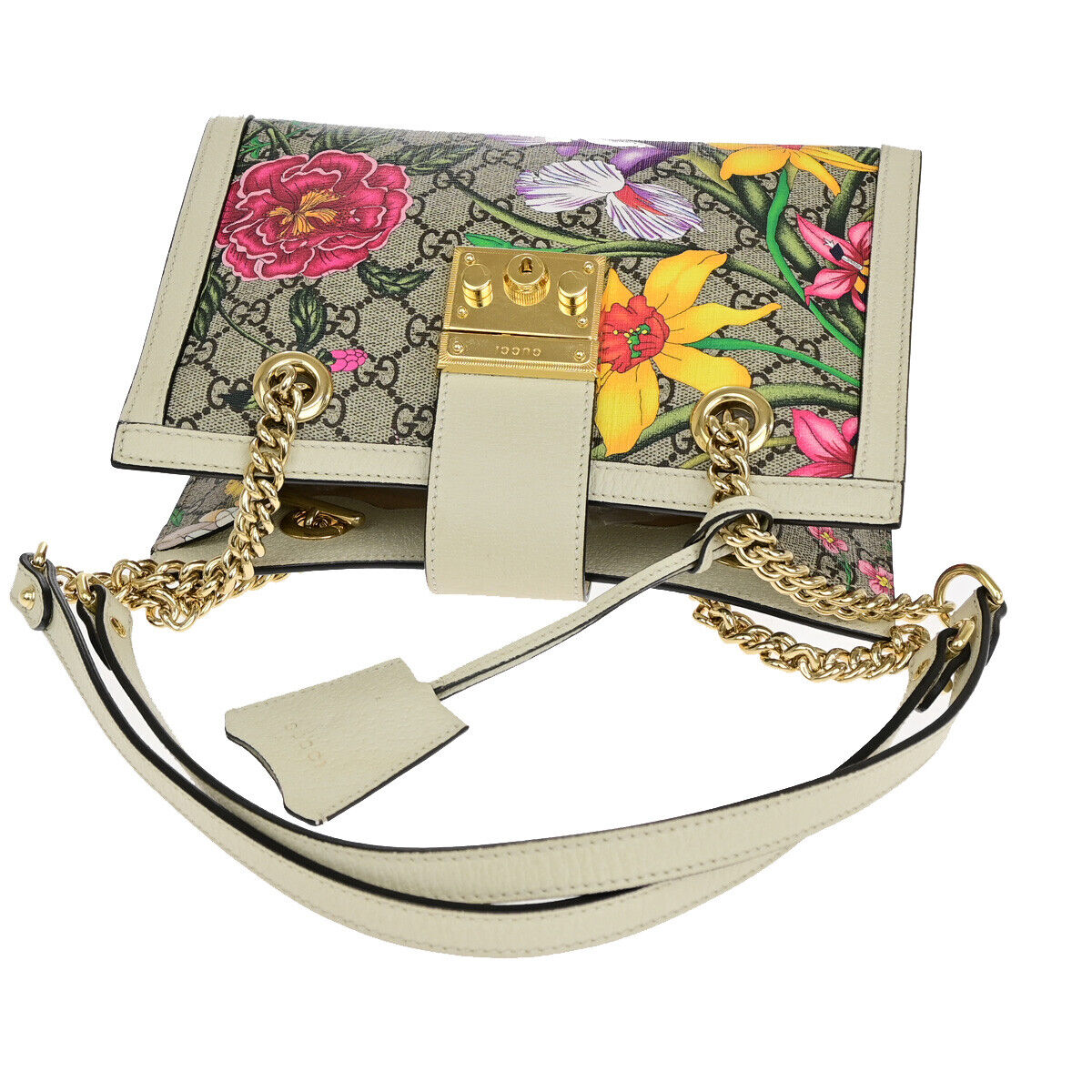 Gucci Lou Canvas Shoulder Bag