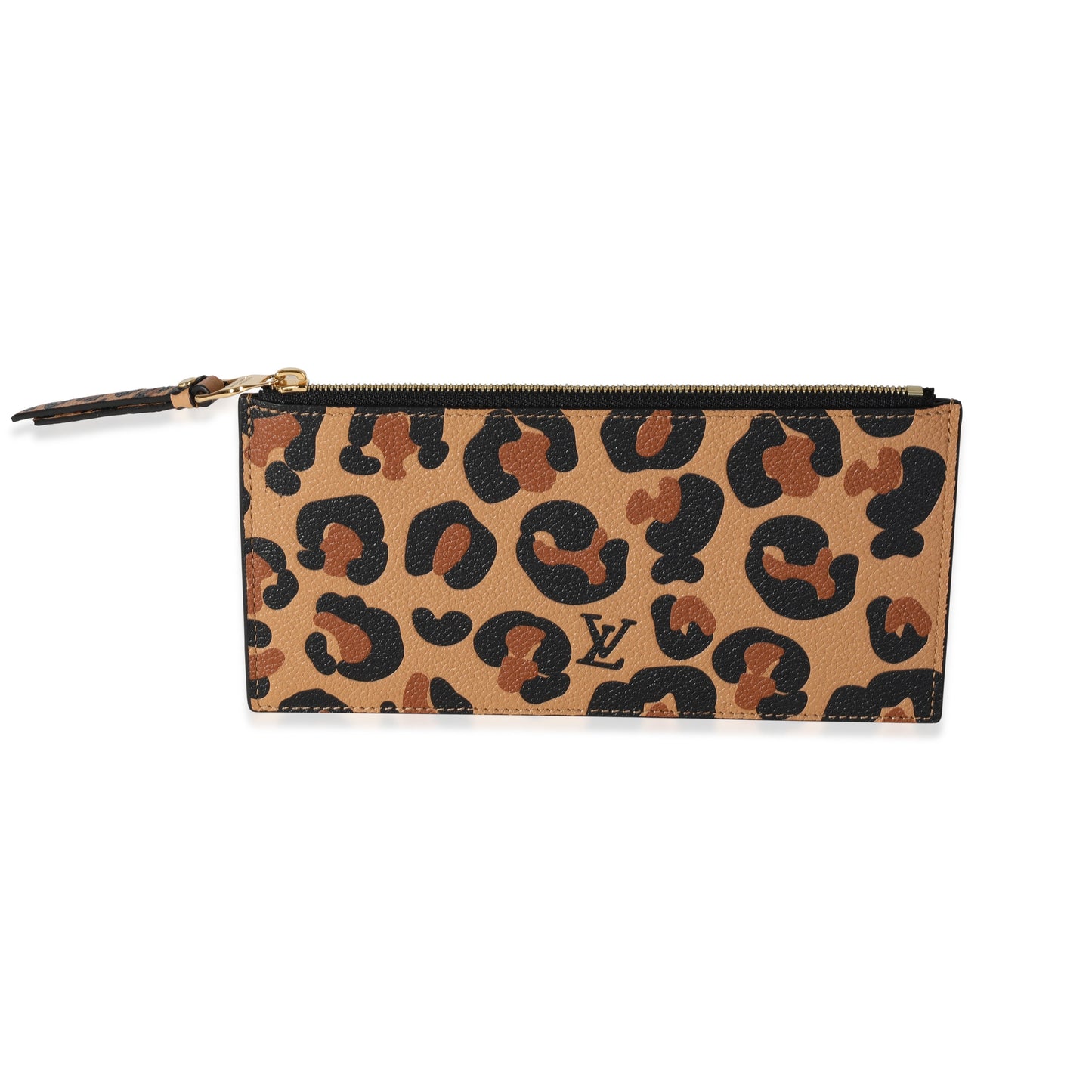LOUIS VUITTON Animal Print Wild At Heart Felicie Pochette Insert Clutch