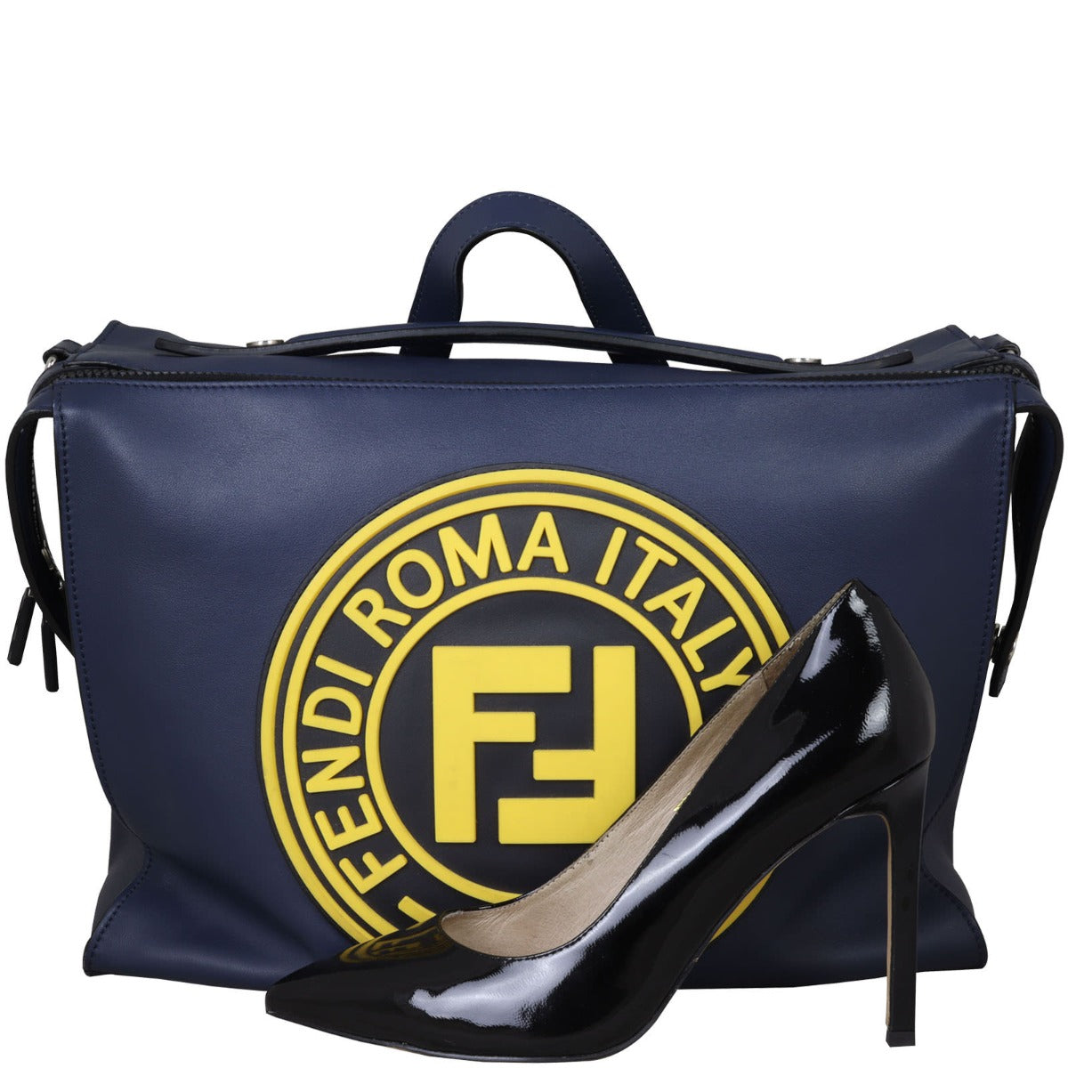 Fendi Lui Patch Messenger Bag