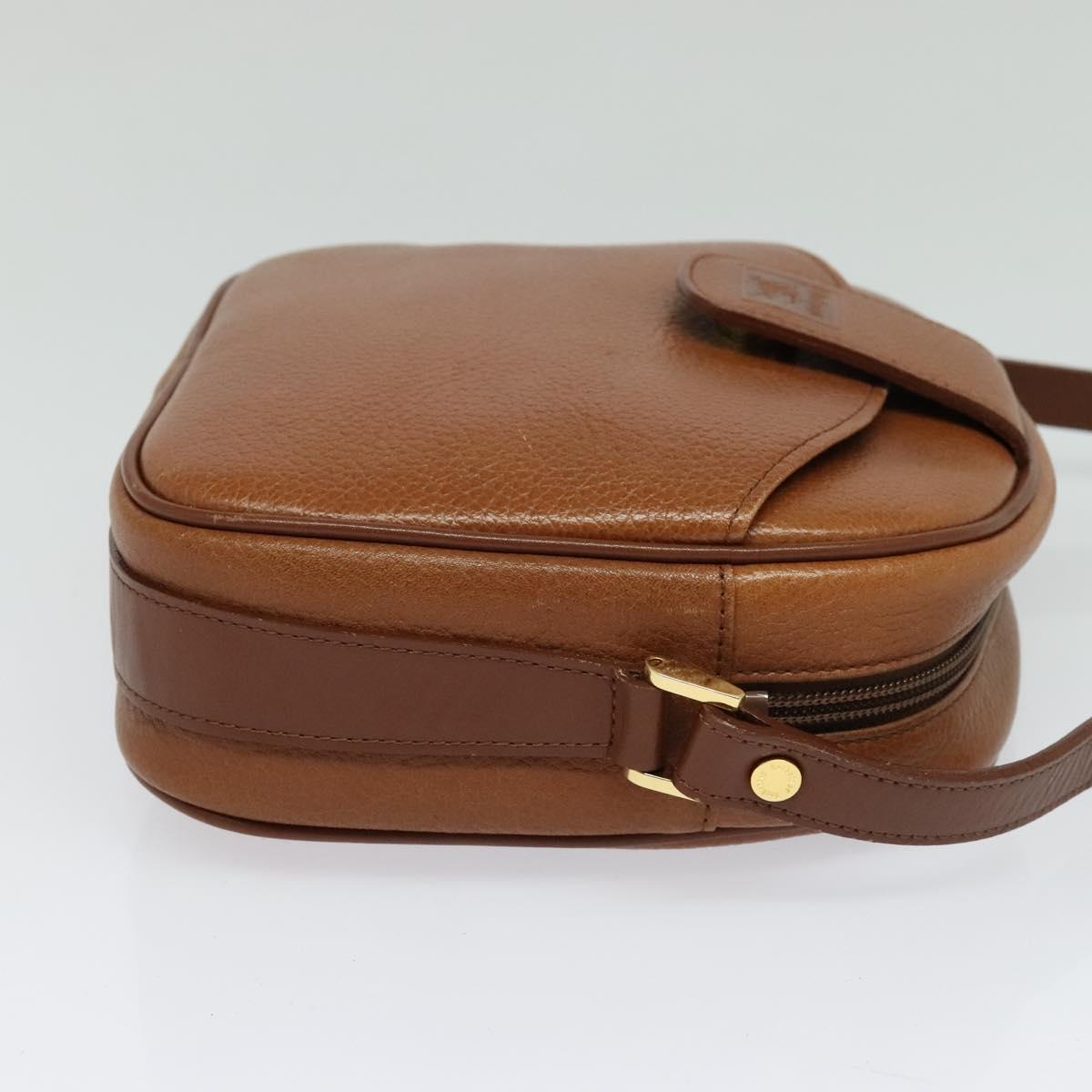 Burberry Brown Leather Shoulder Bag ( )