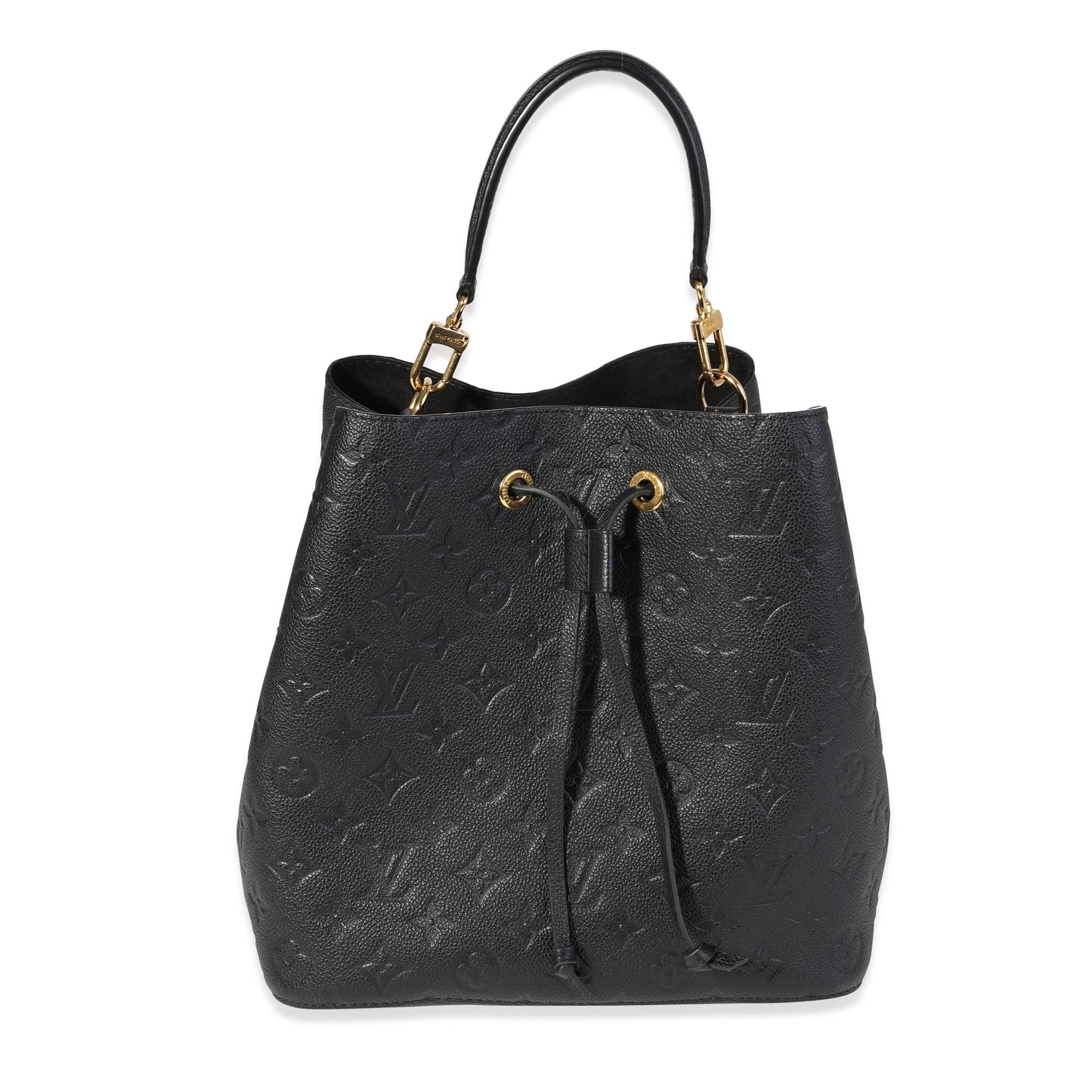 LOUIS VUITTON Black Monogram Empreinte NeoNoe Handbag