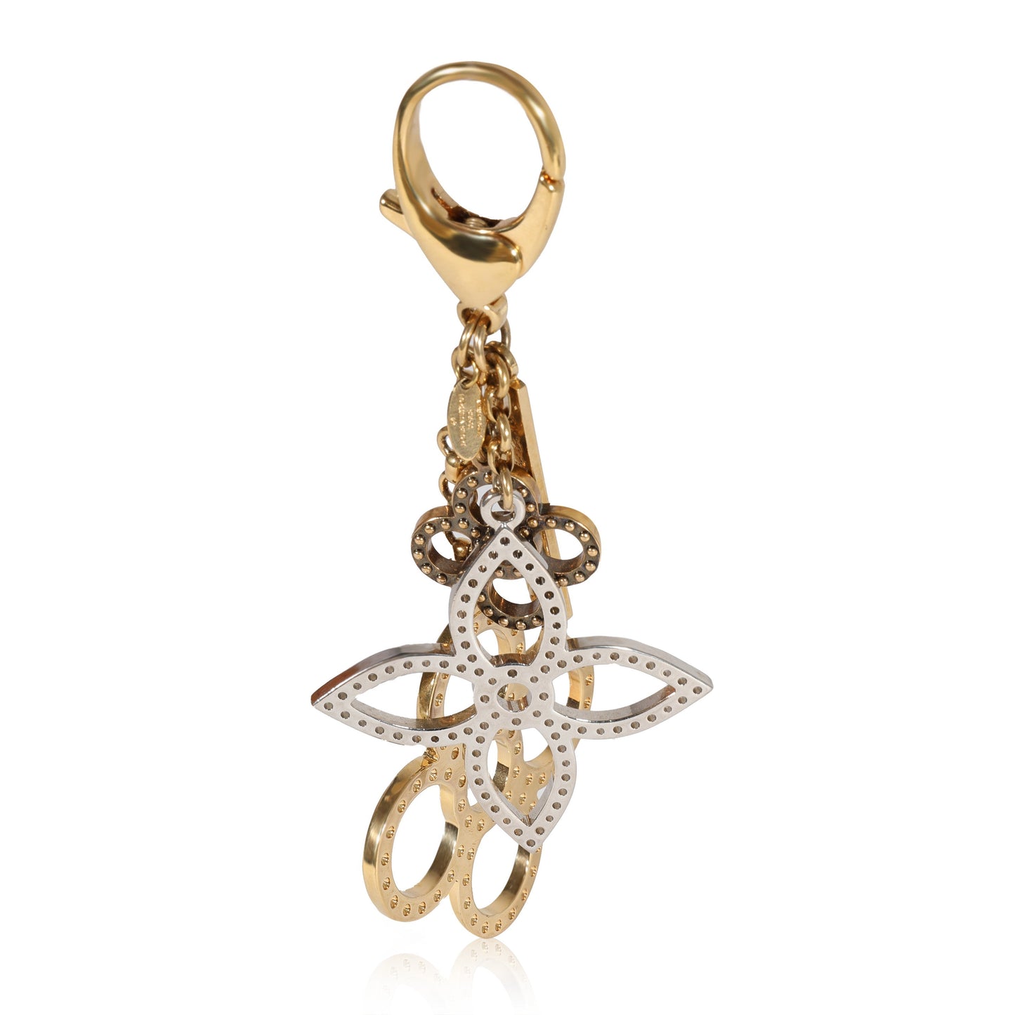 Louis Vuitton Gold & Sier Tapage Bag Charm
