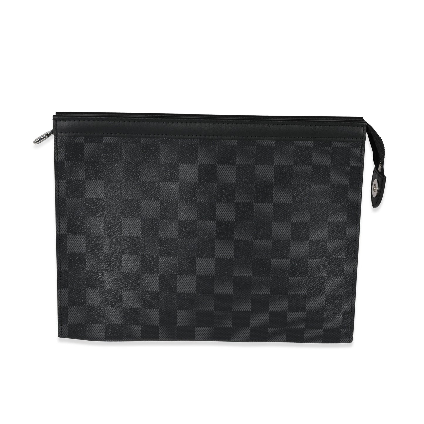 LOUIS VUITTON Damier Graphite Canvas Pochette Voyage MM Clutch