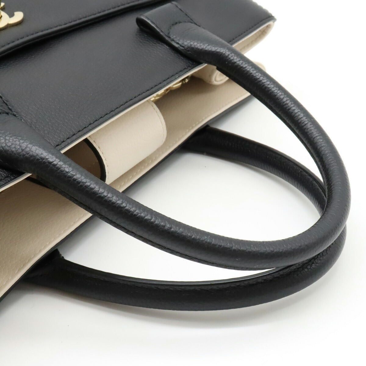 Chanel Leather Neo Executive Line 2way Handbag Classic Flap