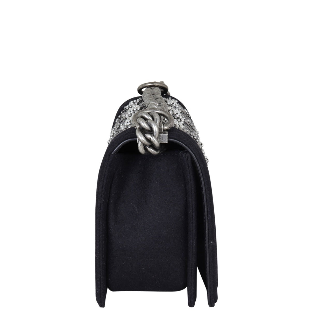 Chanel Boy Old Medium Embroidered