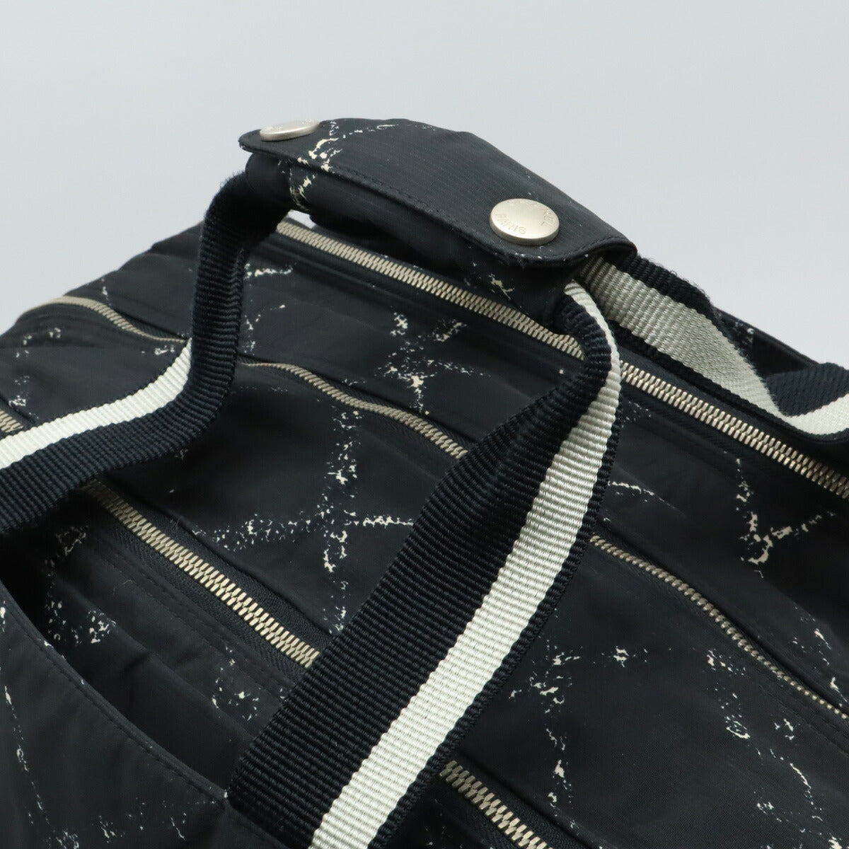 Chanel Nylon Travel Line 2way Boston Bag Classic Flap