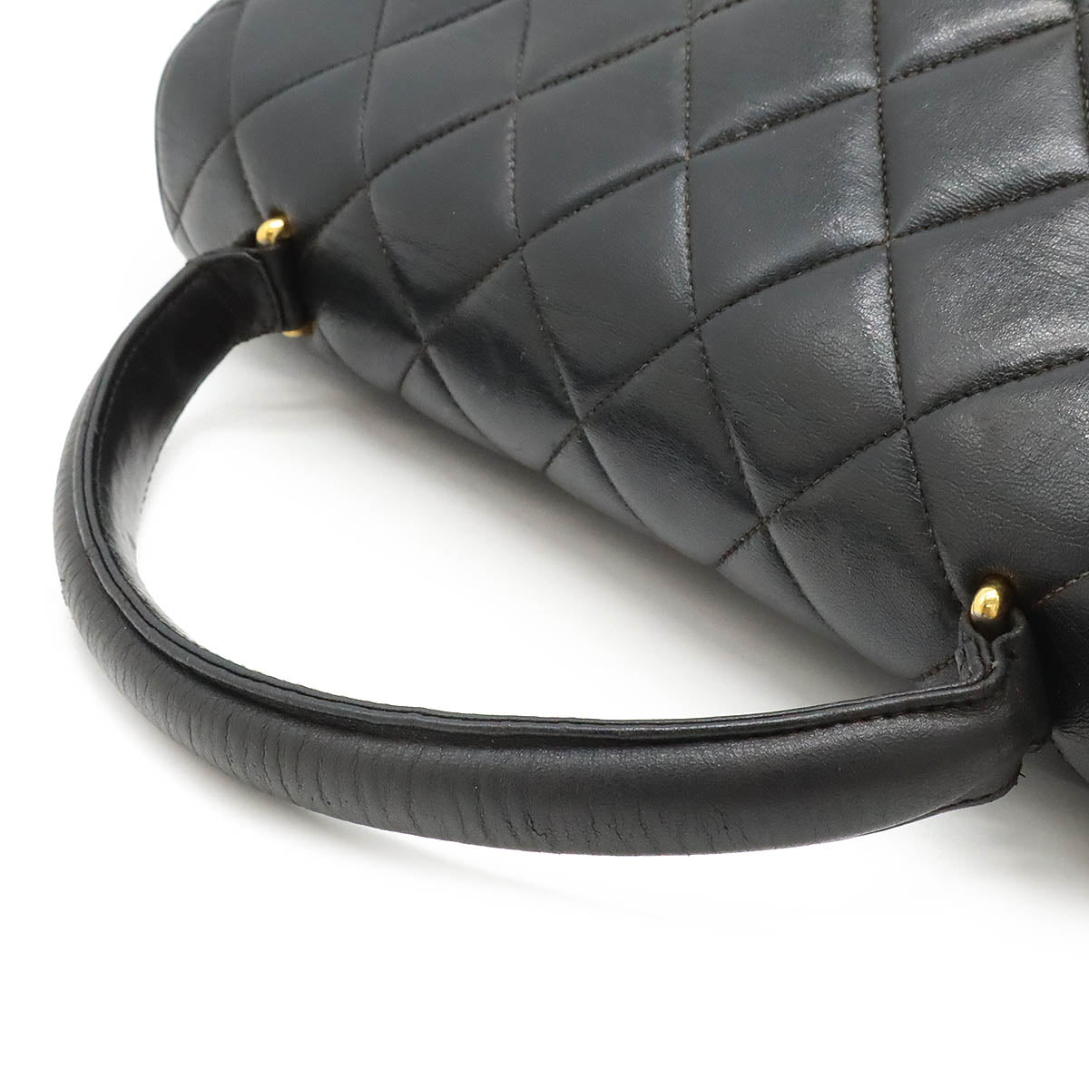 Chanel Leather Matelassé Coco Mark Flap Bag Classic Flap