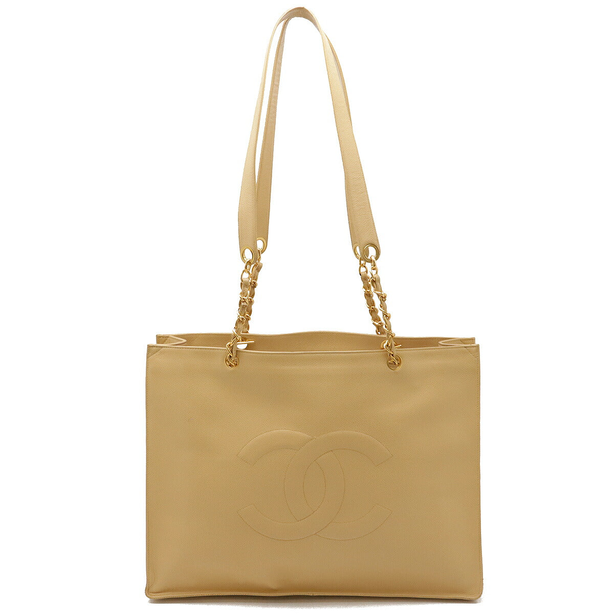 Chanel Caviar Leather Coco Mark 2way Shoulder Bag
