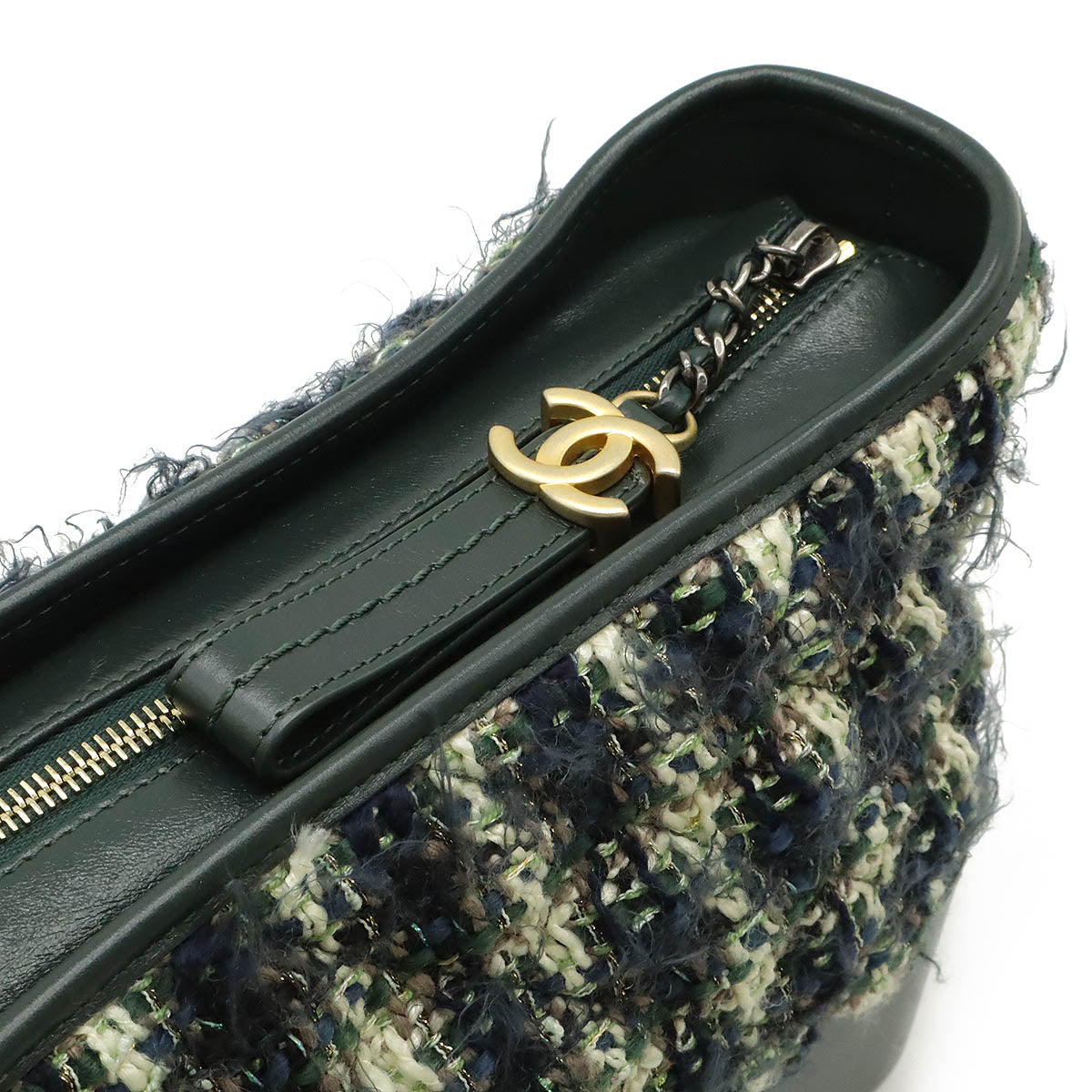 Chanel Tweed Gabrielle Large Hobo Shoulder Bag Classic Flap