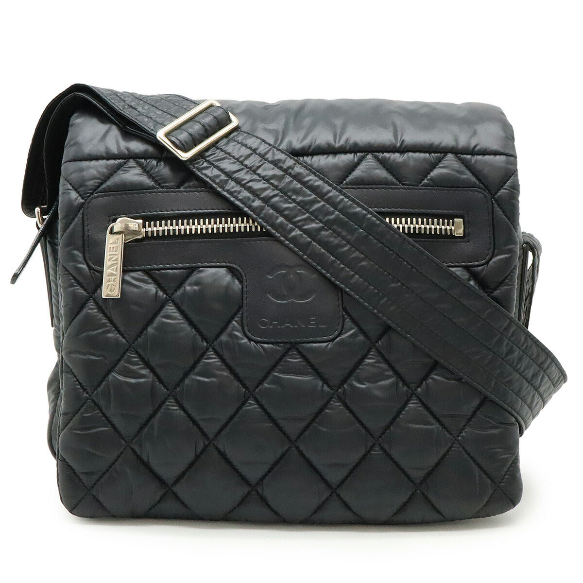 Chanel Coco Cocoon Matelasse Nylon Shoulder Bag