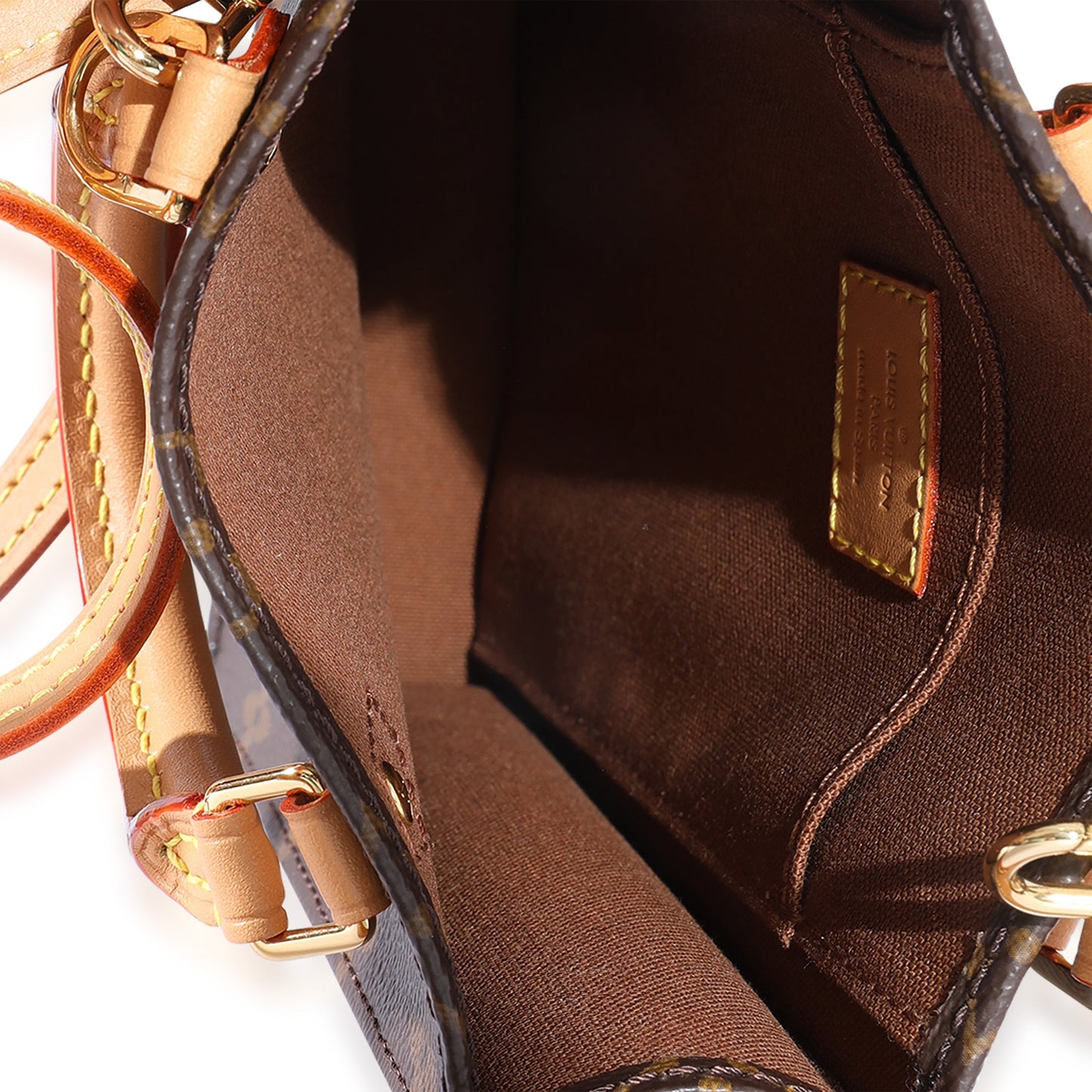 Louis Vuitton Monogram Canvas Petit Sac Plat