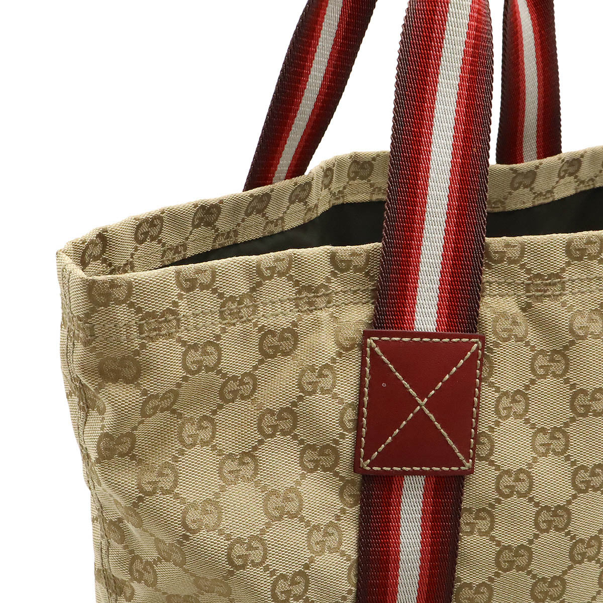 Gucci GG Canvas Shoulder Tote Bag