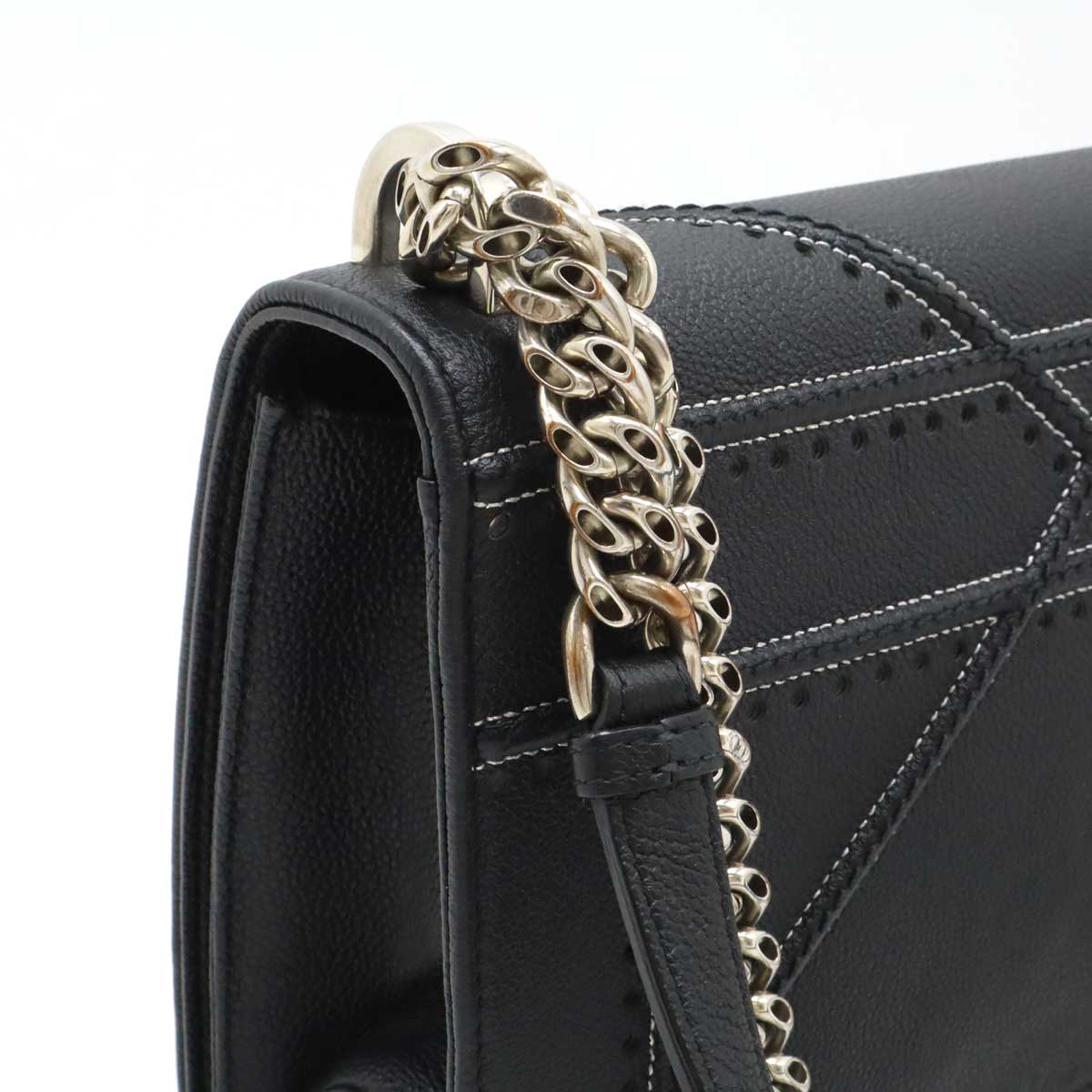 Christian Dior Diorama Leather Shoulder Bag