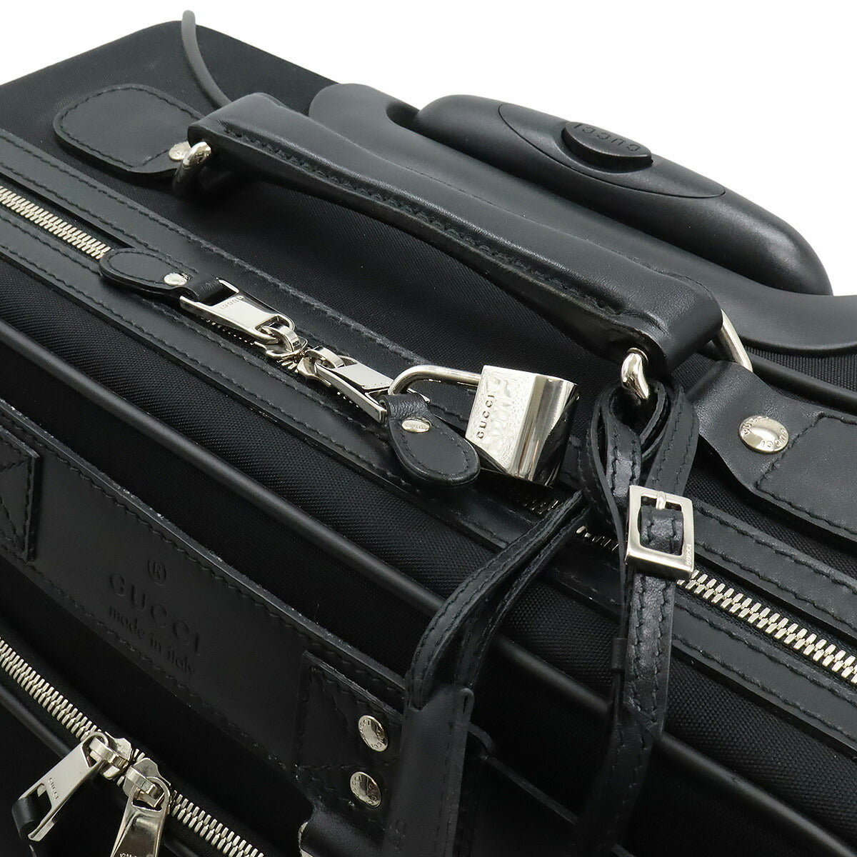 Gucci Sherry Line Techno Canvas Travel Bag