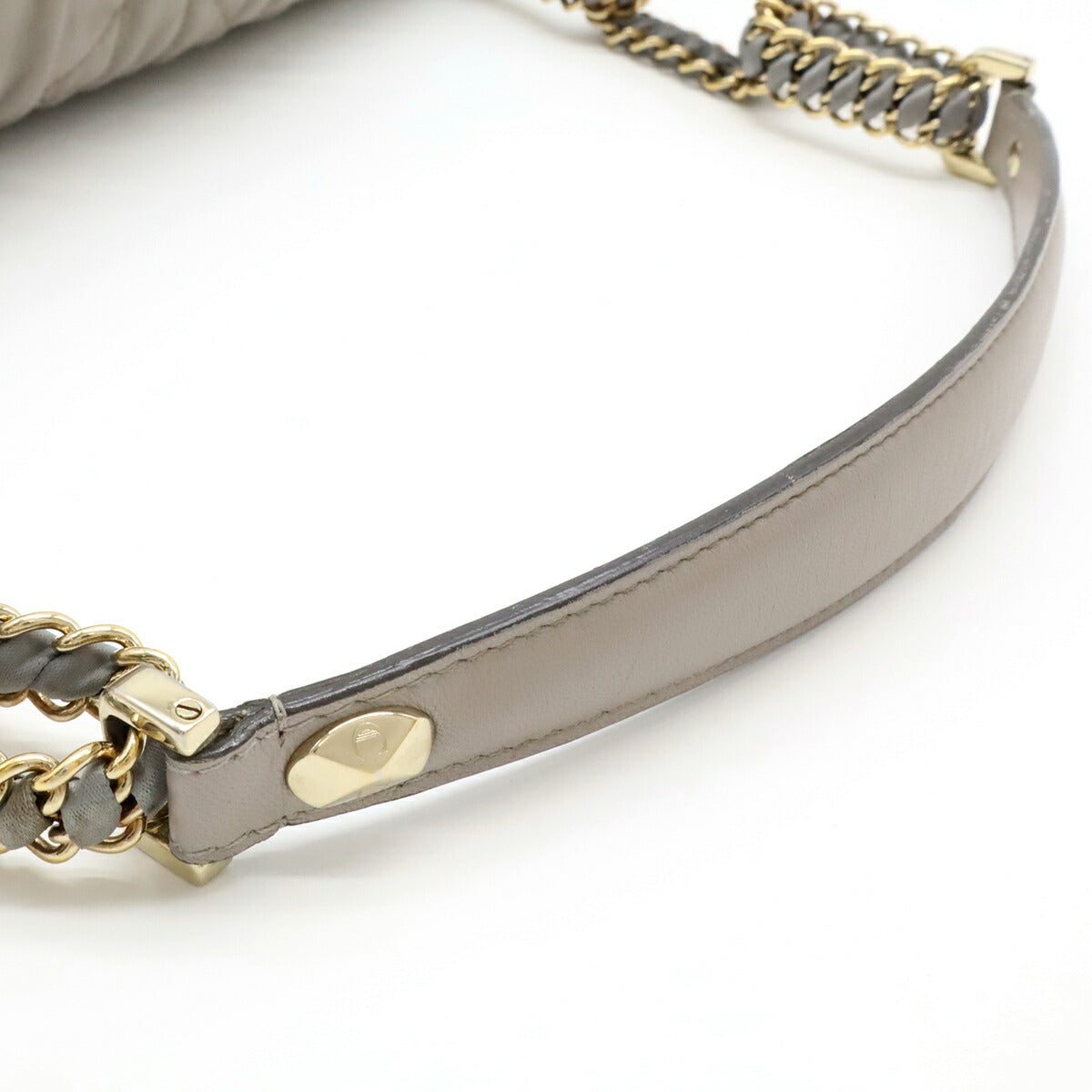 Christian Dior Cannage Leather Shoulder Bag