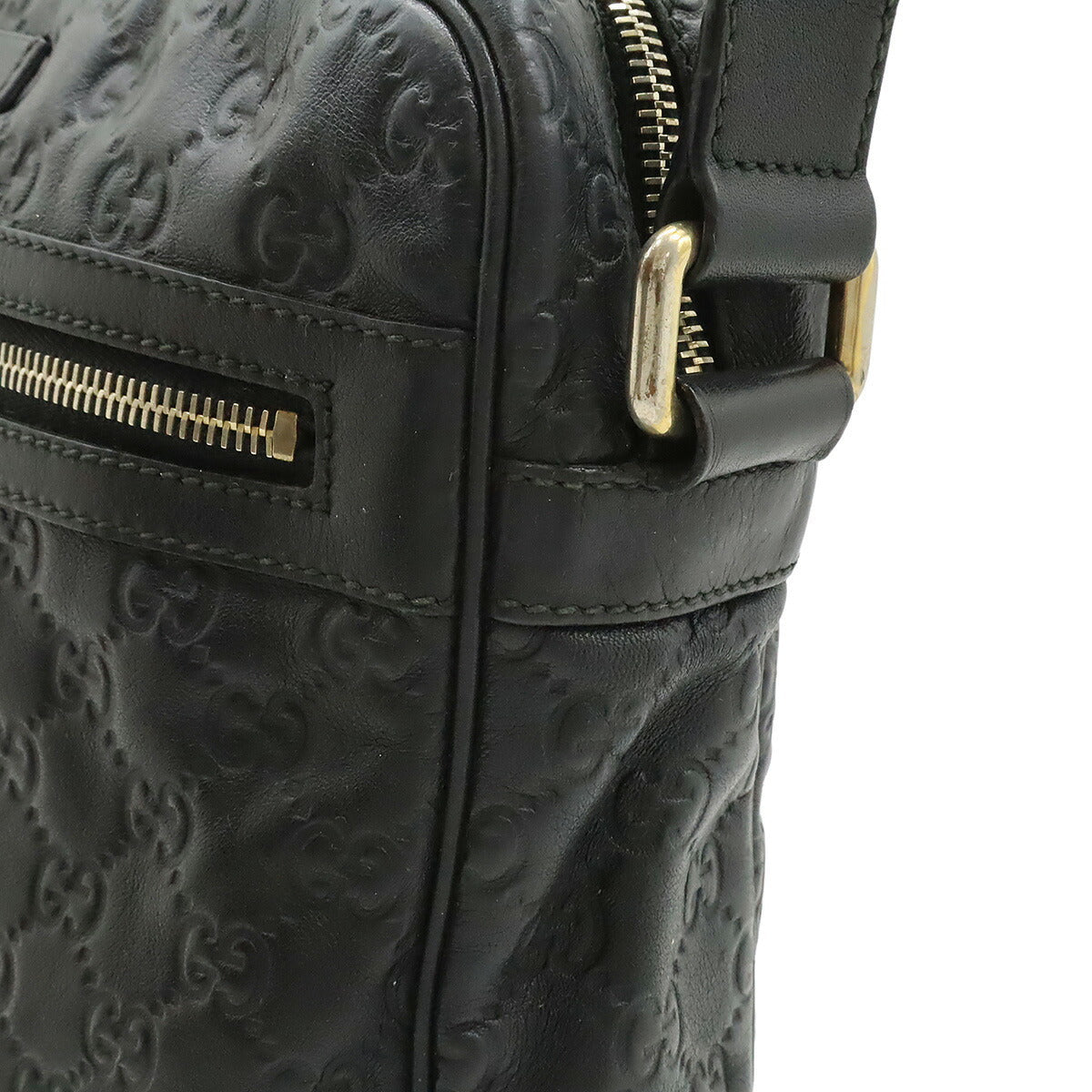 Gucci Guccissima Leather Shoulder Bag