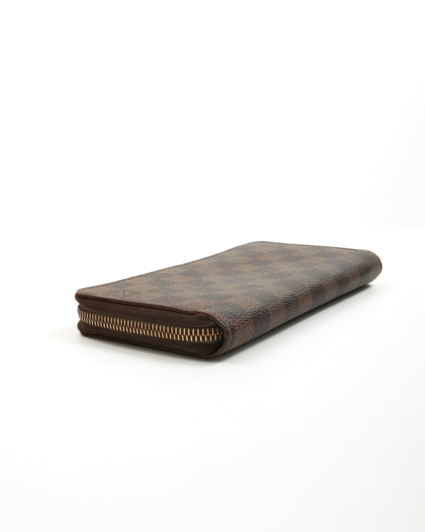 Louis Vuitton Damier Ebene Canvas Zippy Wallet