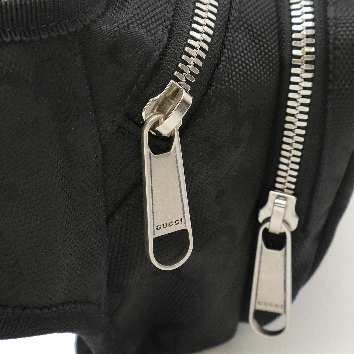 Gucci Off The Grid Nylon Canvas Leather Waist Bag