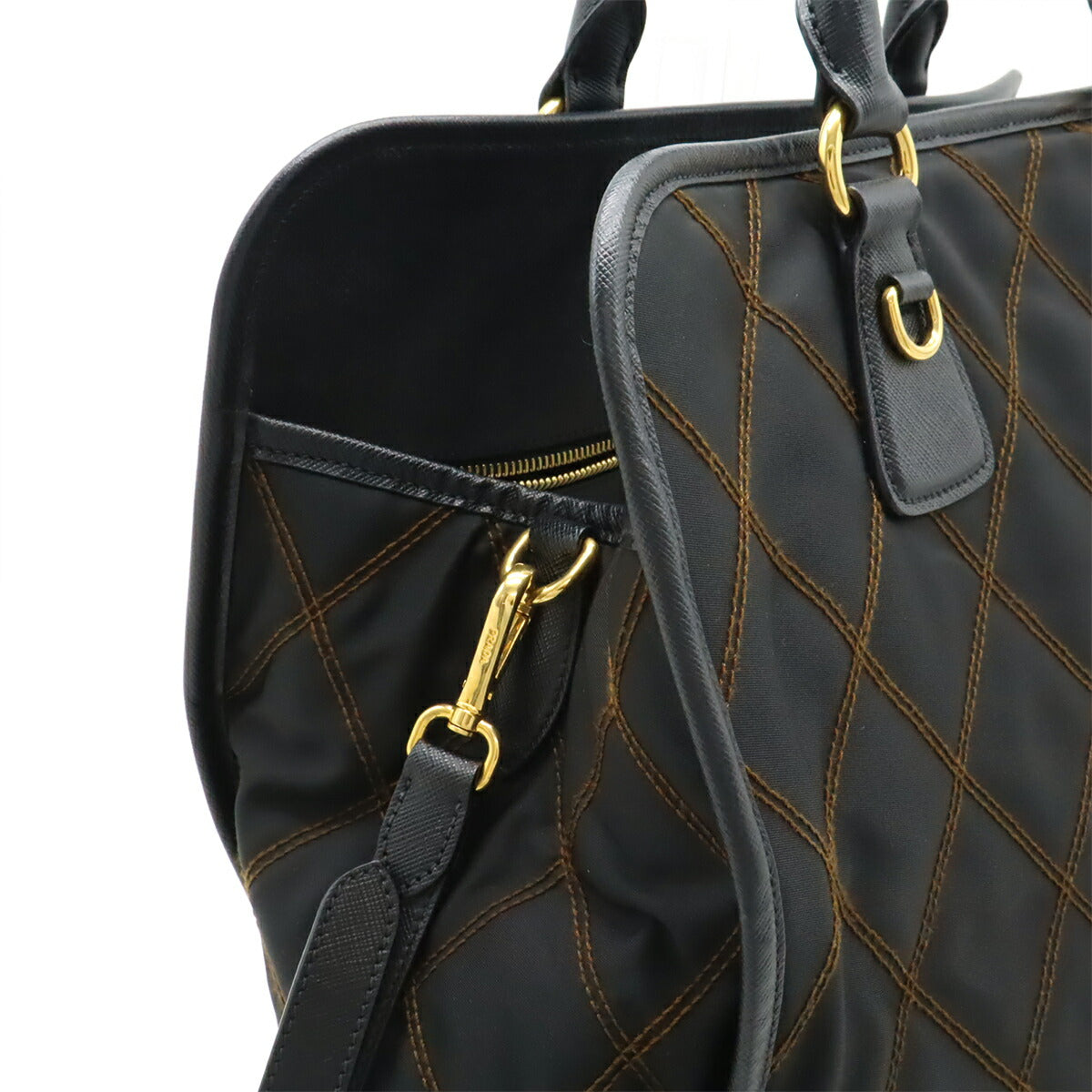 Prada TESSUTO IMPUNTU Nylon 2way Bag