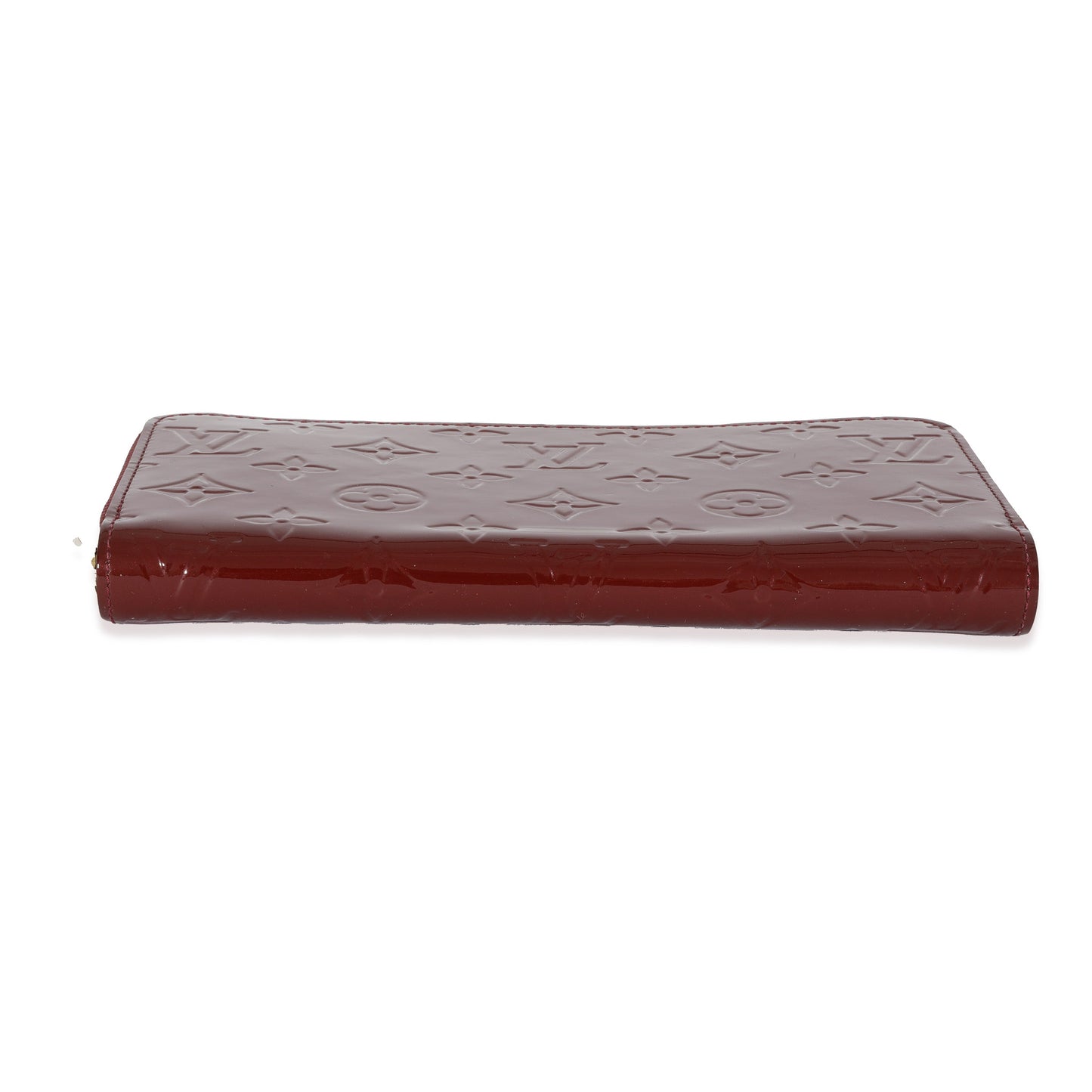 Louis Vuitton Rouge Fauviste Vernis Zippy Wallet