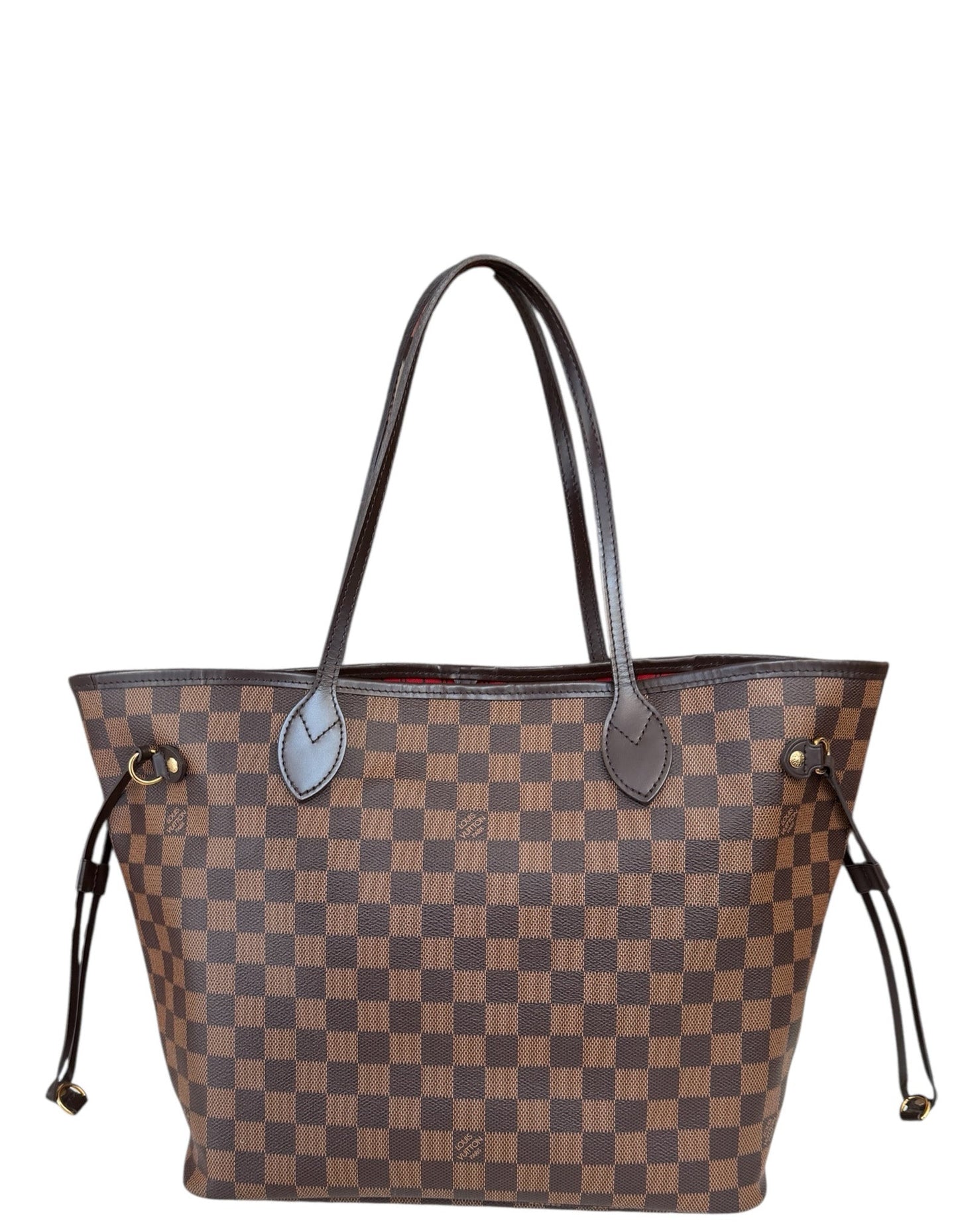 Louis Vuitton Damier Ebene Neverfull MM Tote