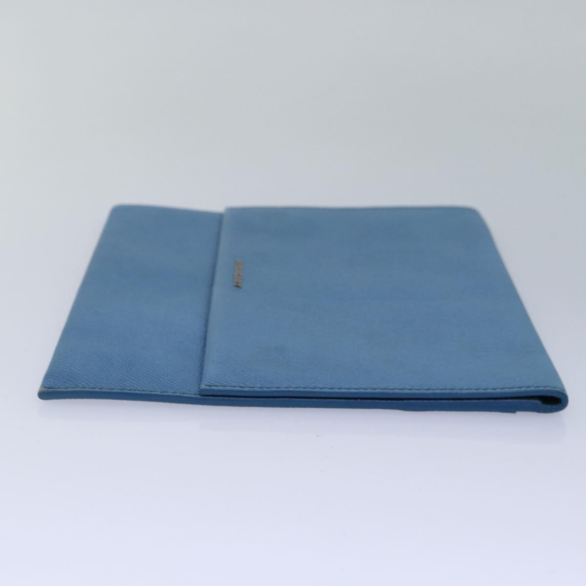 Burberry Blue Leather Clutch Bag ( )