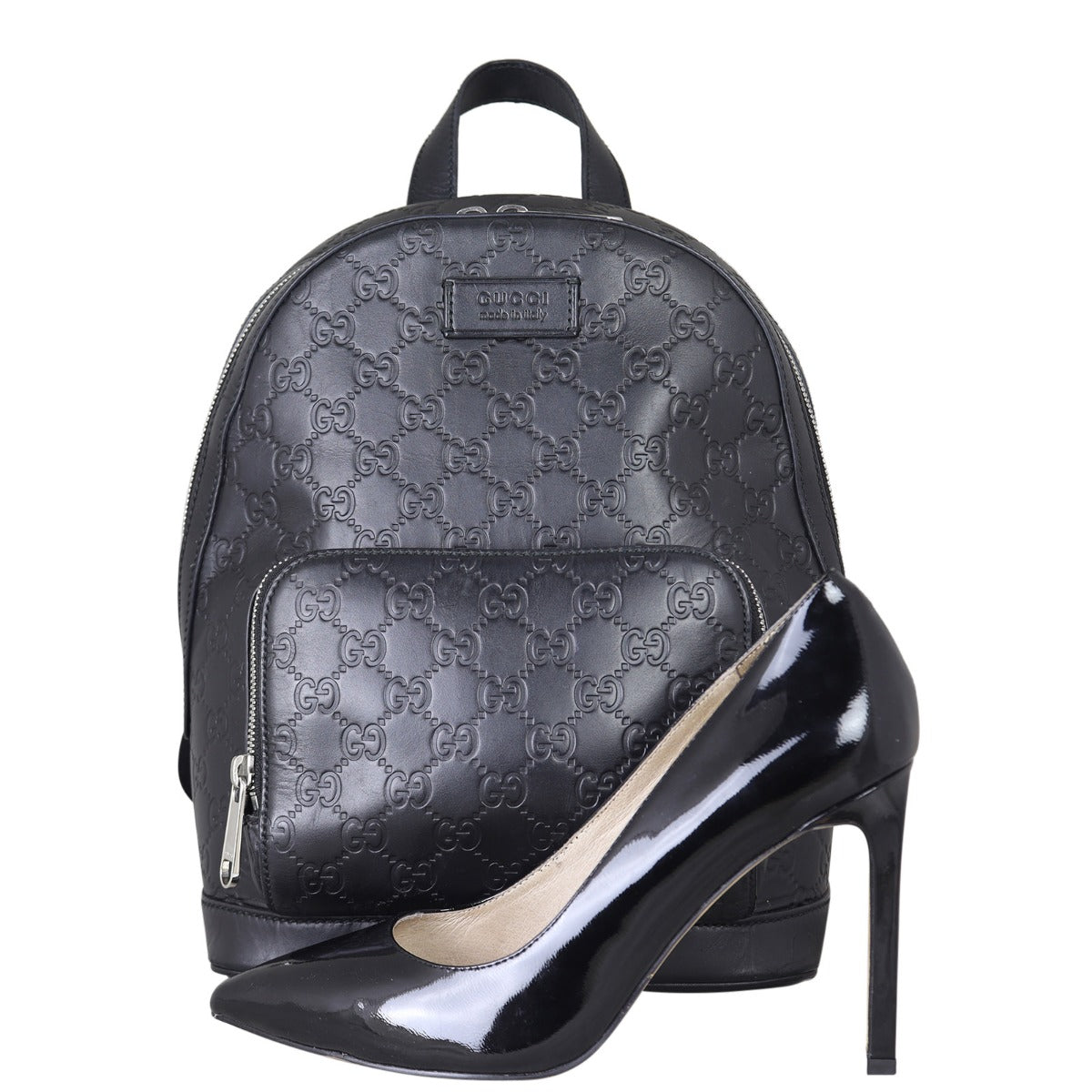 Gucci Guccissima Leather Day Backpack