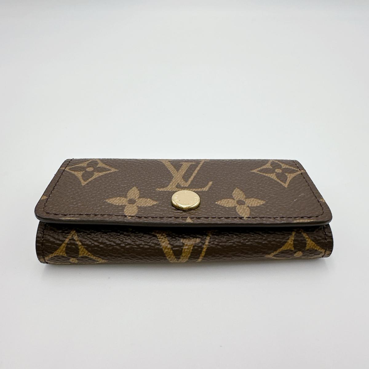 LOUIS VUITTON Key case Key holder M69517 Monogram canvas Brown for 4 Monogram Multicles4 unisex(Unisex)