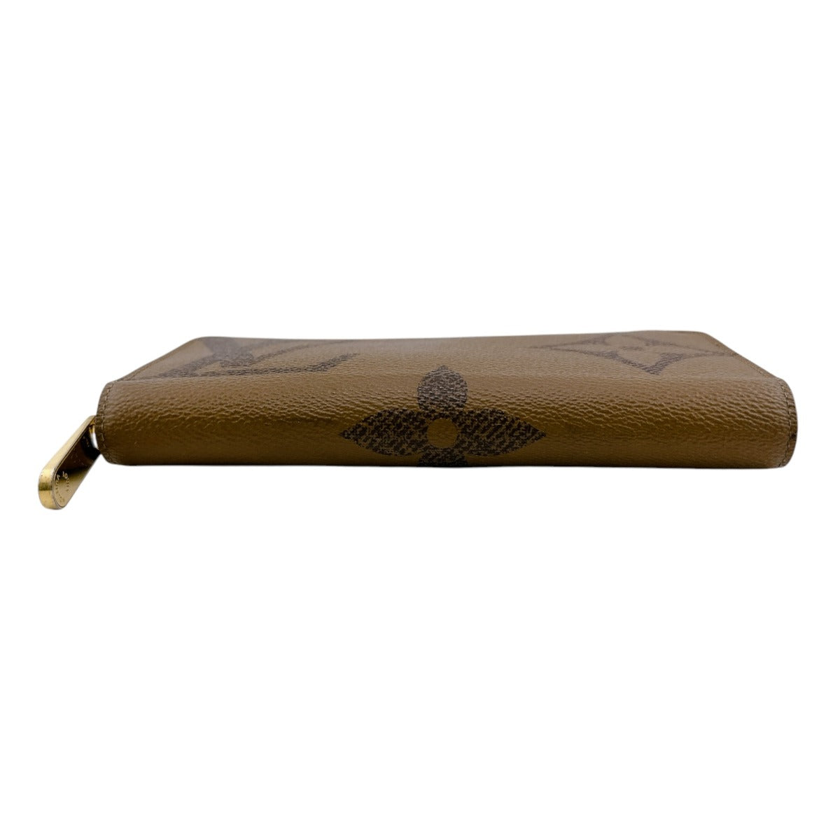 LOUIS VUITTON Long Wallet Purse M69353 Monogram canvas Brown Giant reverse Monogram Zippy wallet unisex(Unisex)