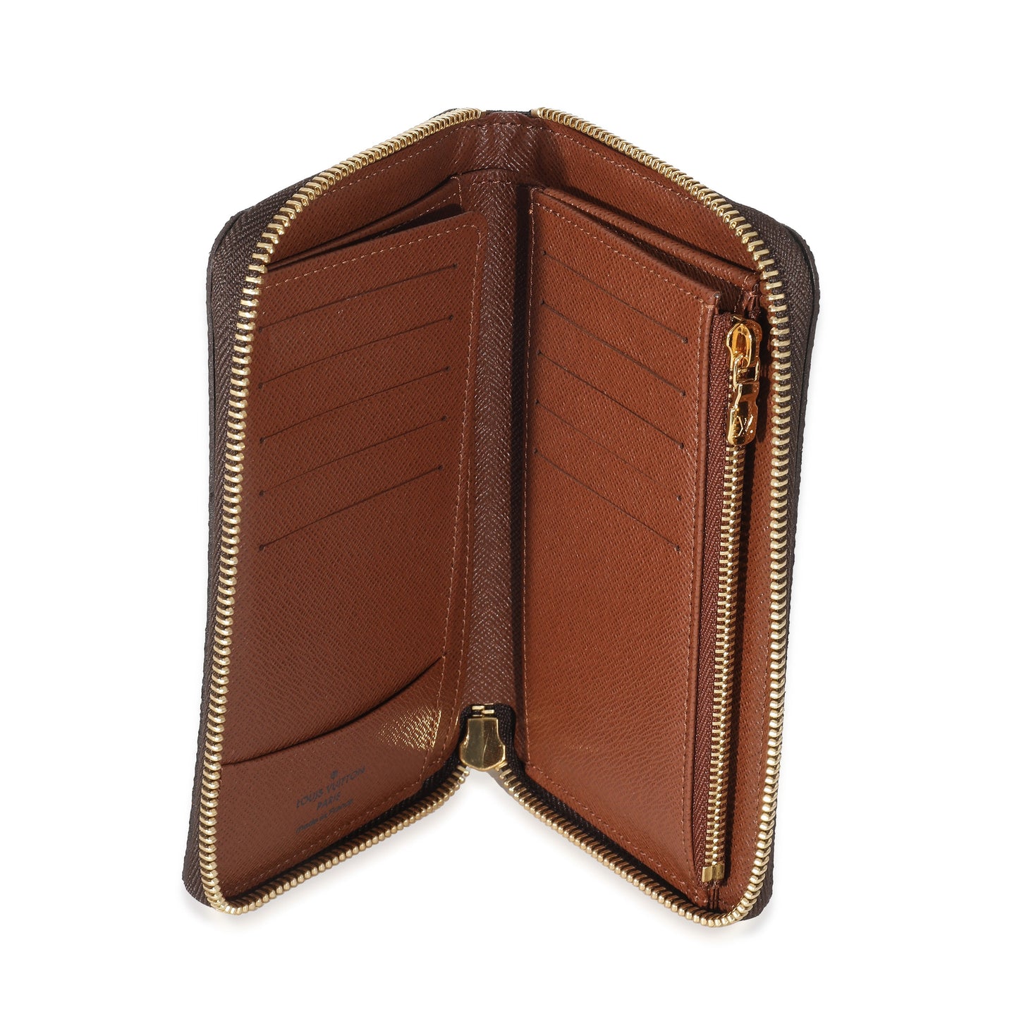 Louis Vuitton Monogram Canvas Zippy Compact Wallet